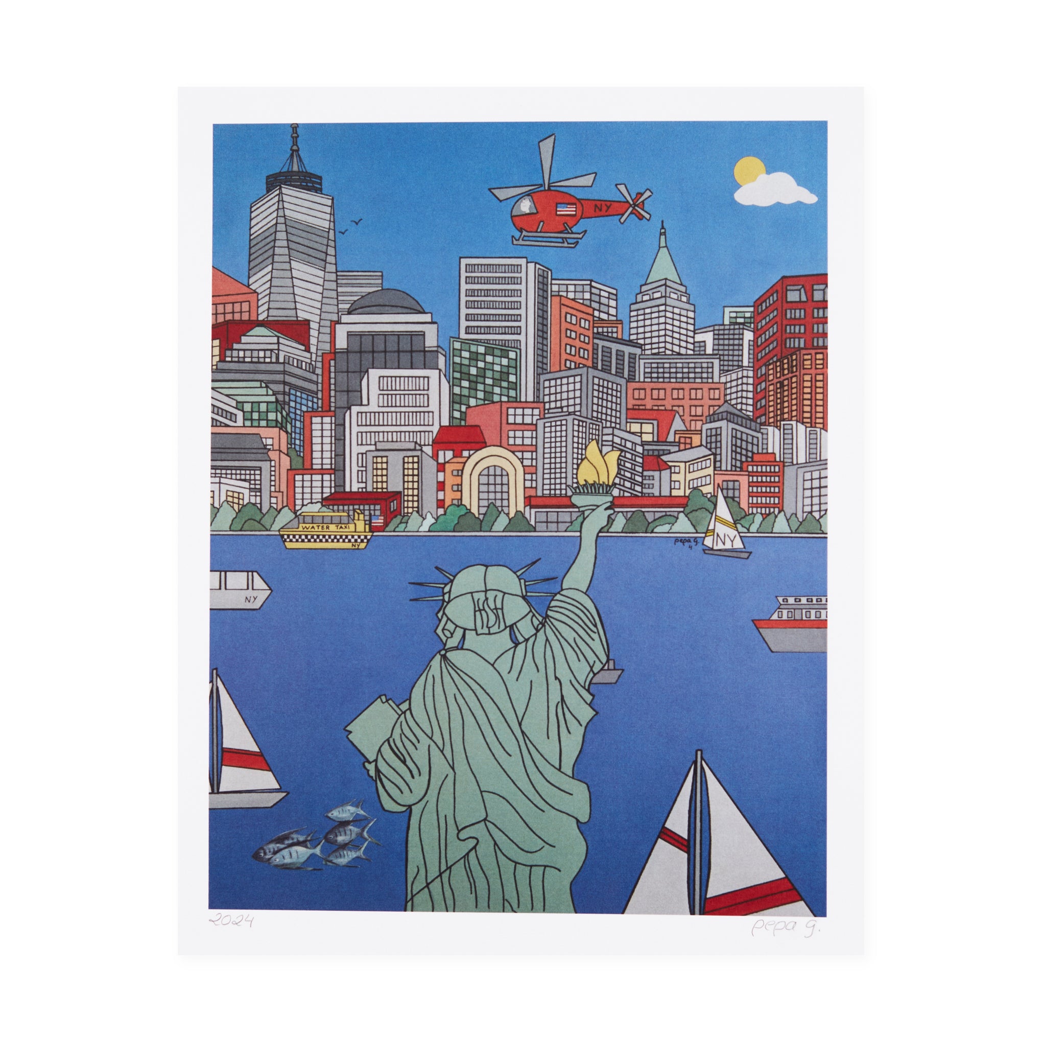 Liberty Harbor 8 x 10 Print – MoMA Design Store