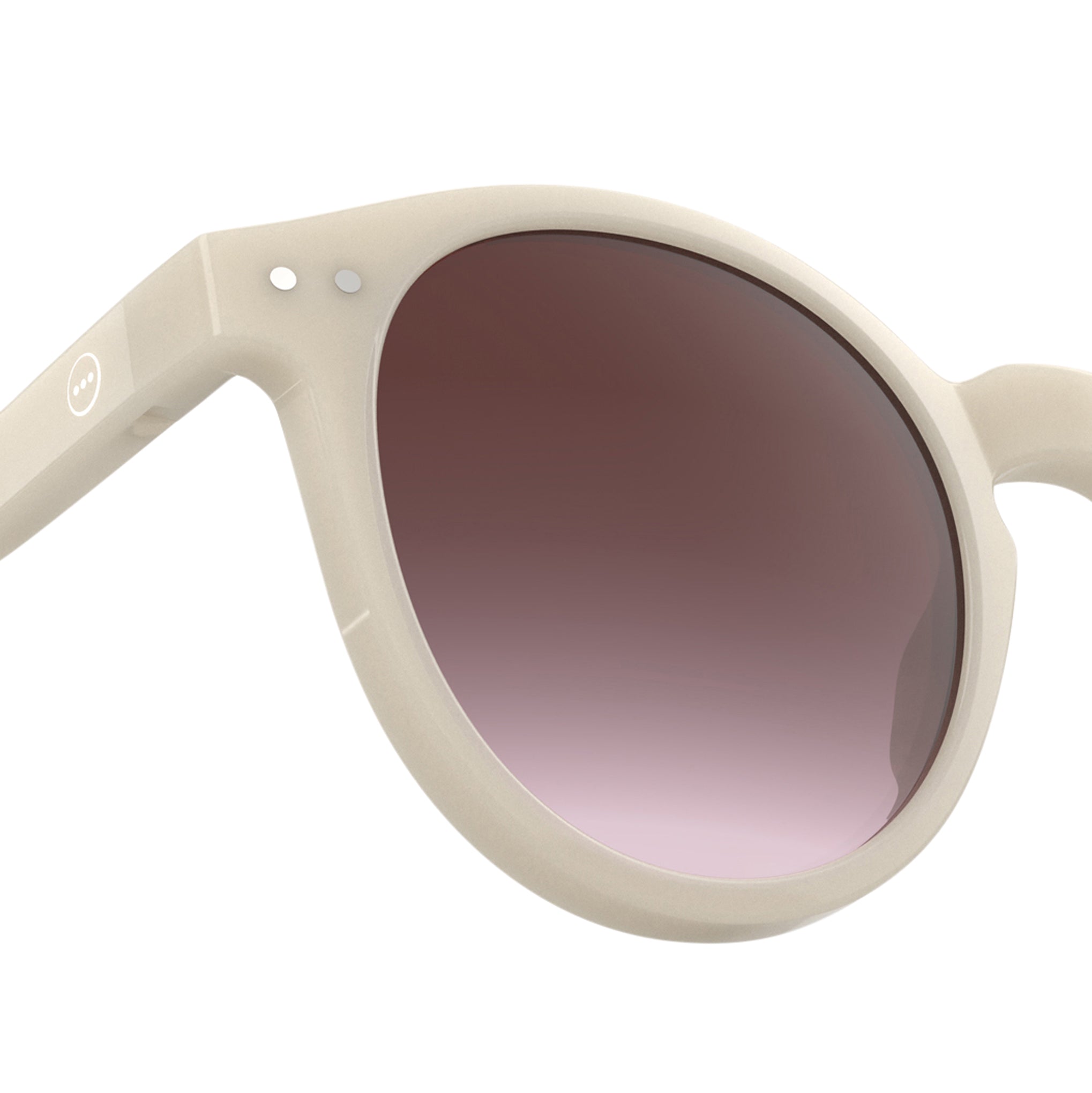 IZIPIZI Round Sunglasses #M - Vintage Cream – MoMA Design Store