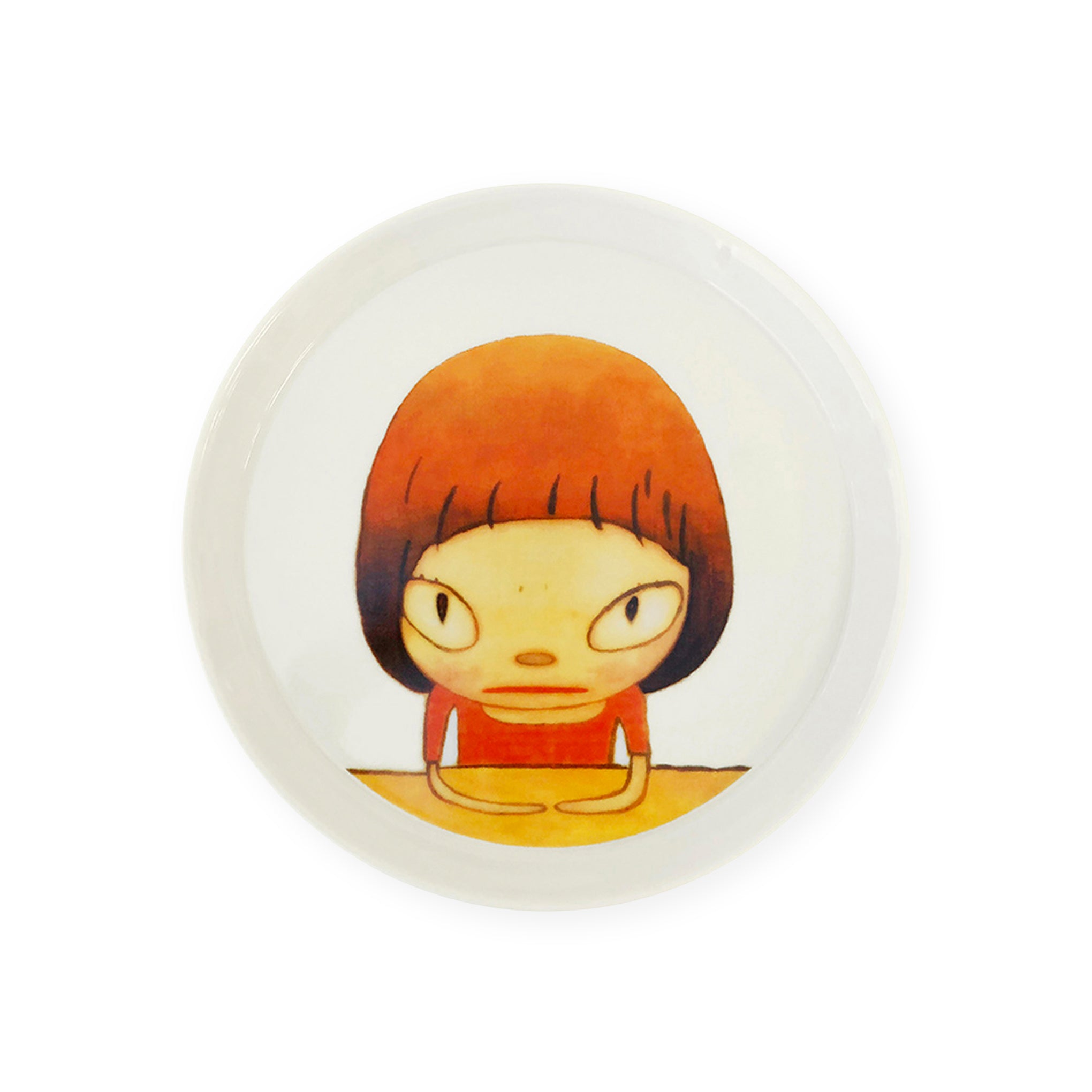 奈良美智 プレート let's talk YOSHITOMO NARA Yoshitomo Nara Let's Talk about “Glory” Porcelain Plate – MoMA