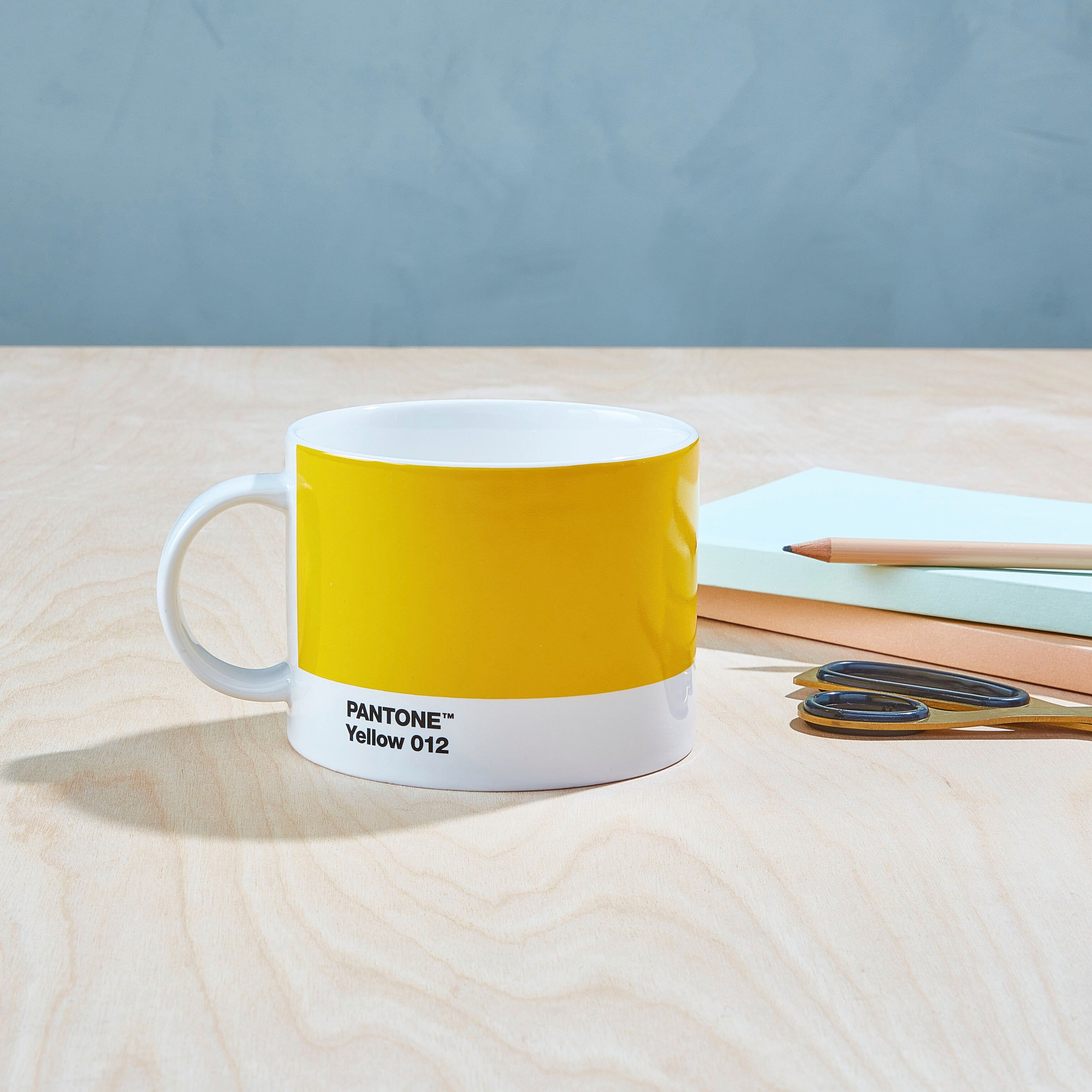 Pantone Wide Tea Cup - Yellow – MoMA Design Store