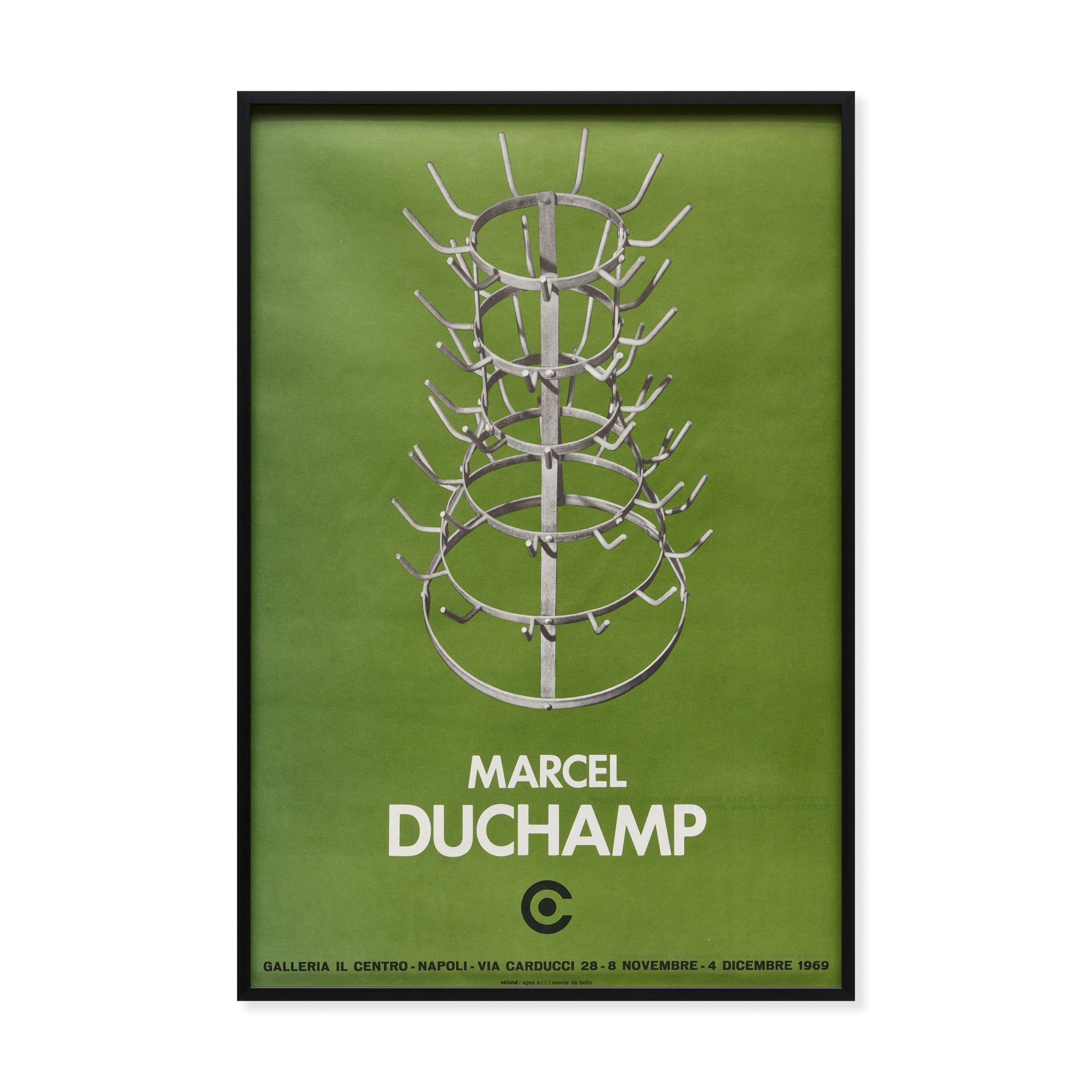 Marcel Duchamp Exposition 69 Framed Poster – MoMA Design Store