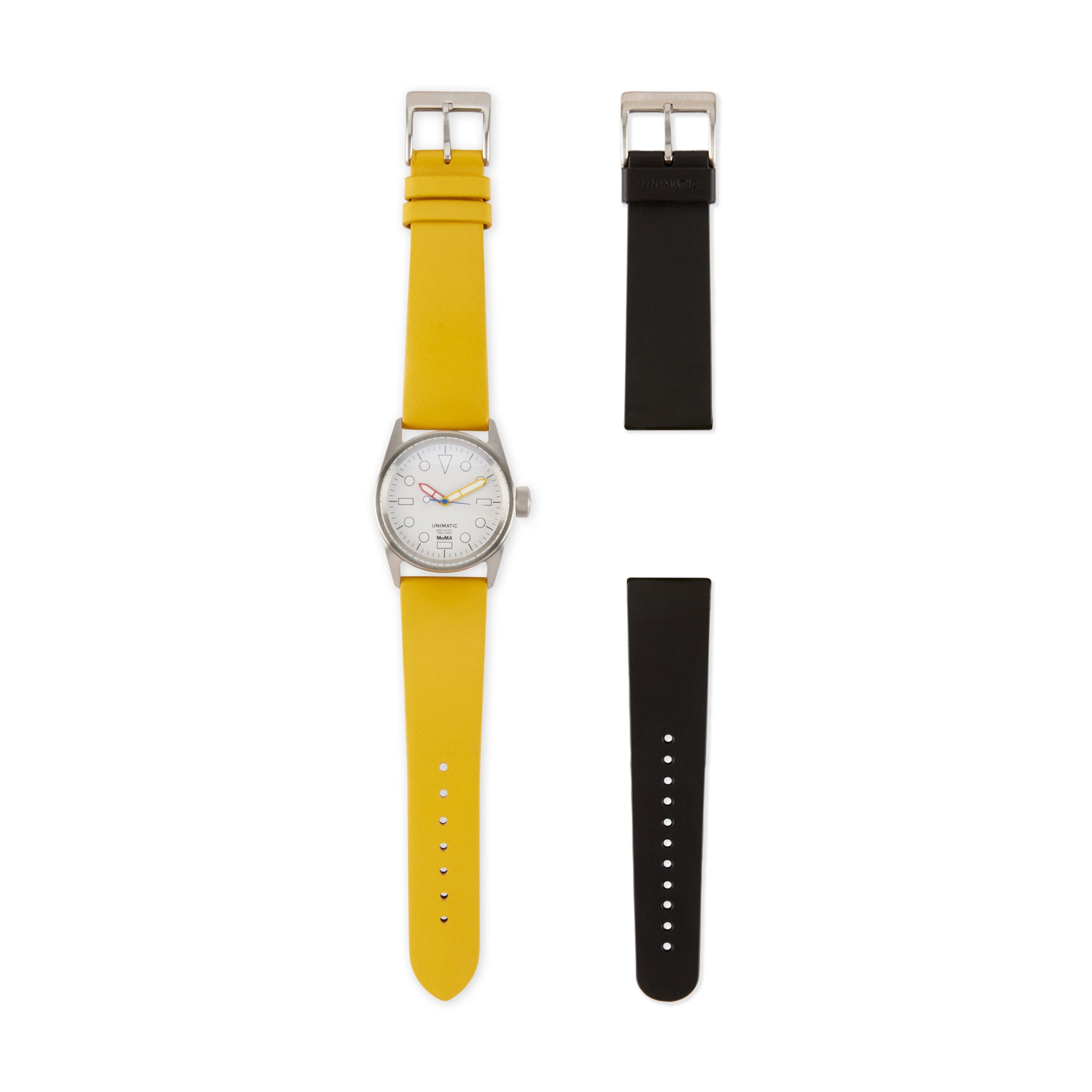 Diawash&ノエマ MoMA Unimatic De Stijl Modello Cinque Watch - Yellow – MoMA
