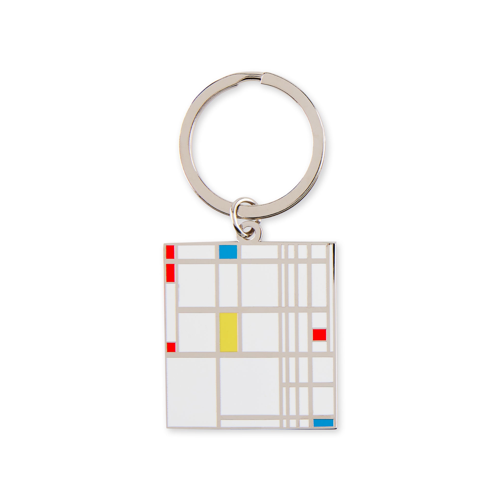 MoMA Artist Enamel Keyrings - Mondrian – MoMA Design Store