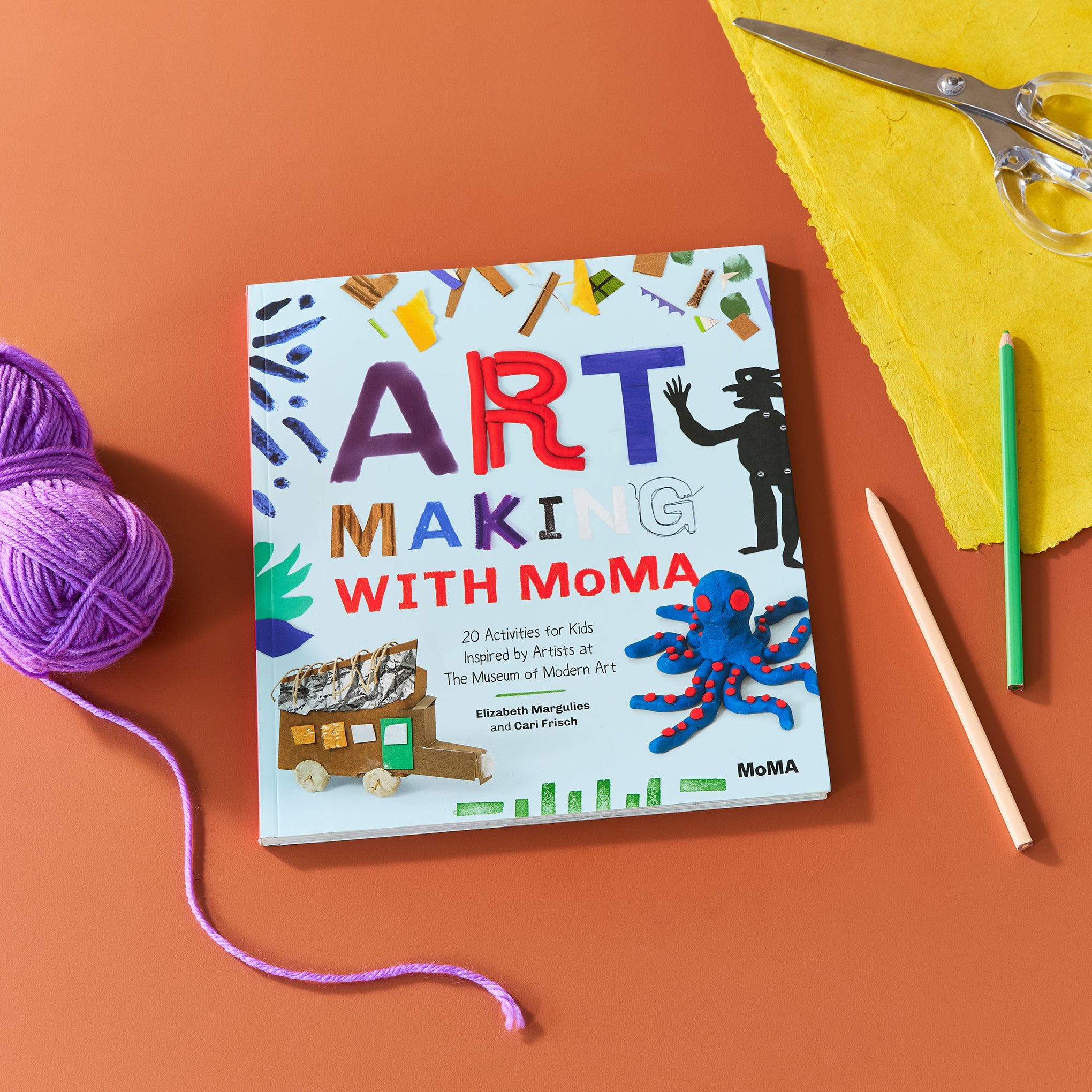 MABE アートブック Art Making with MoMA: 20 Activities for Kids Inspired by Artists