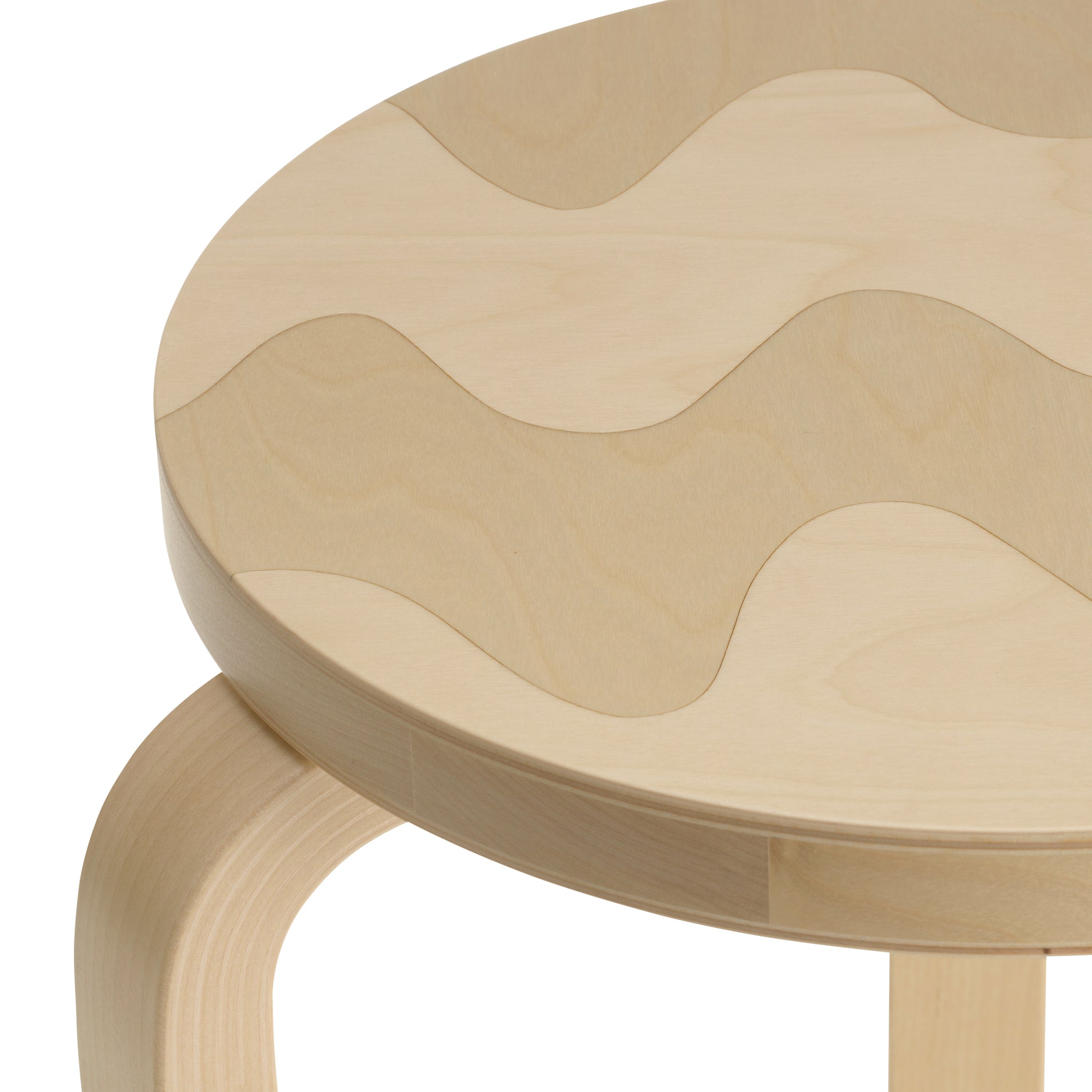 Artek Aalto Marimekko Stacking Stool 60 - Lokki – MoMA Design Store
