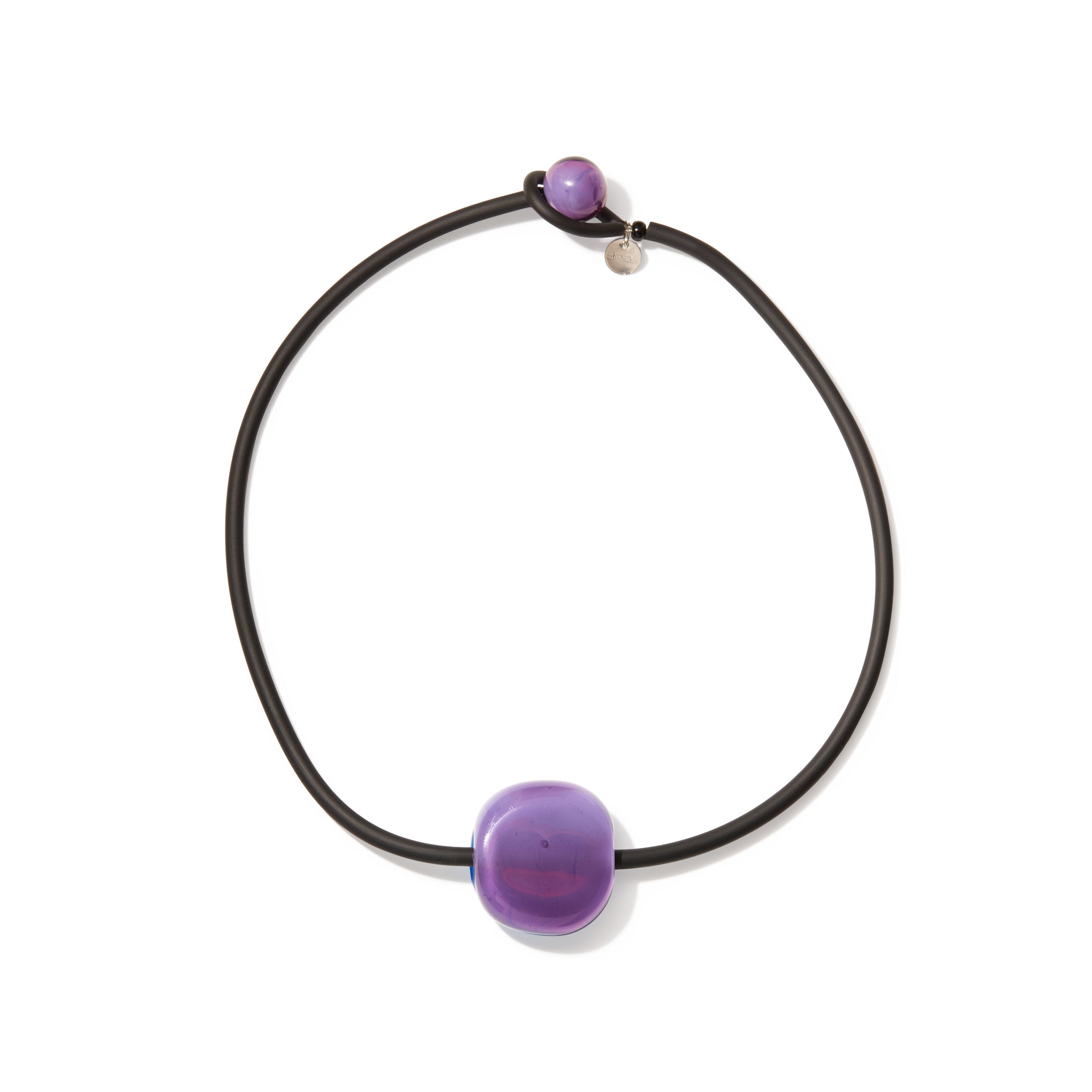 Bonbon Glass Necklace - Purple/ Turquoise – MoMA Design Store