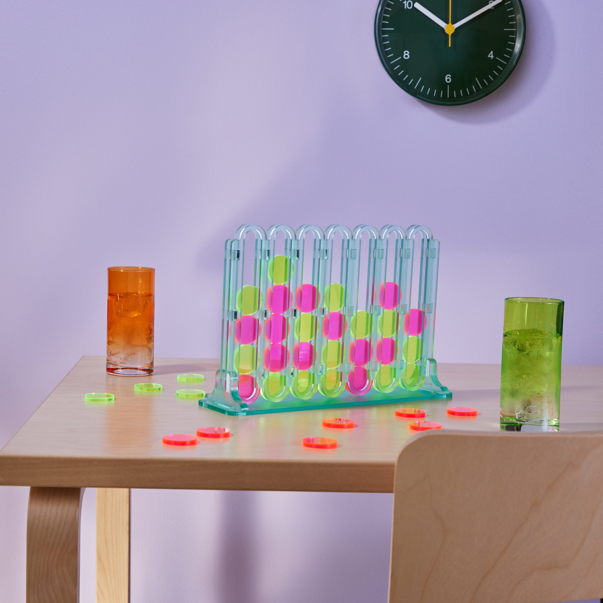 Translucent Four-In-a-Row Game – MoMA Design Store
