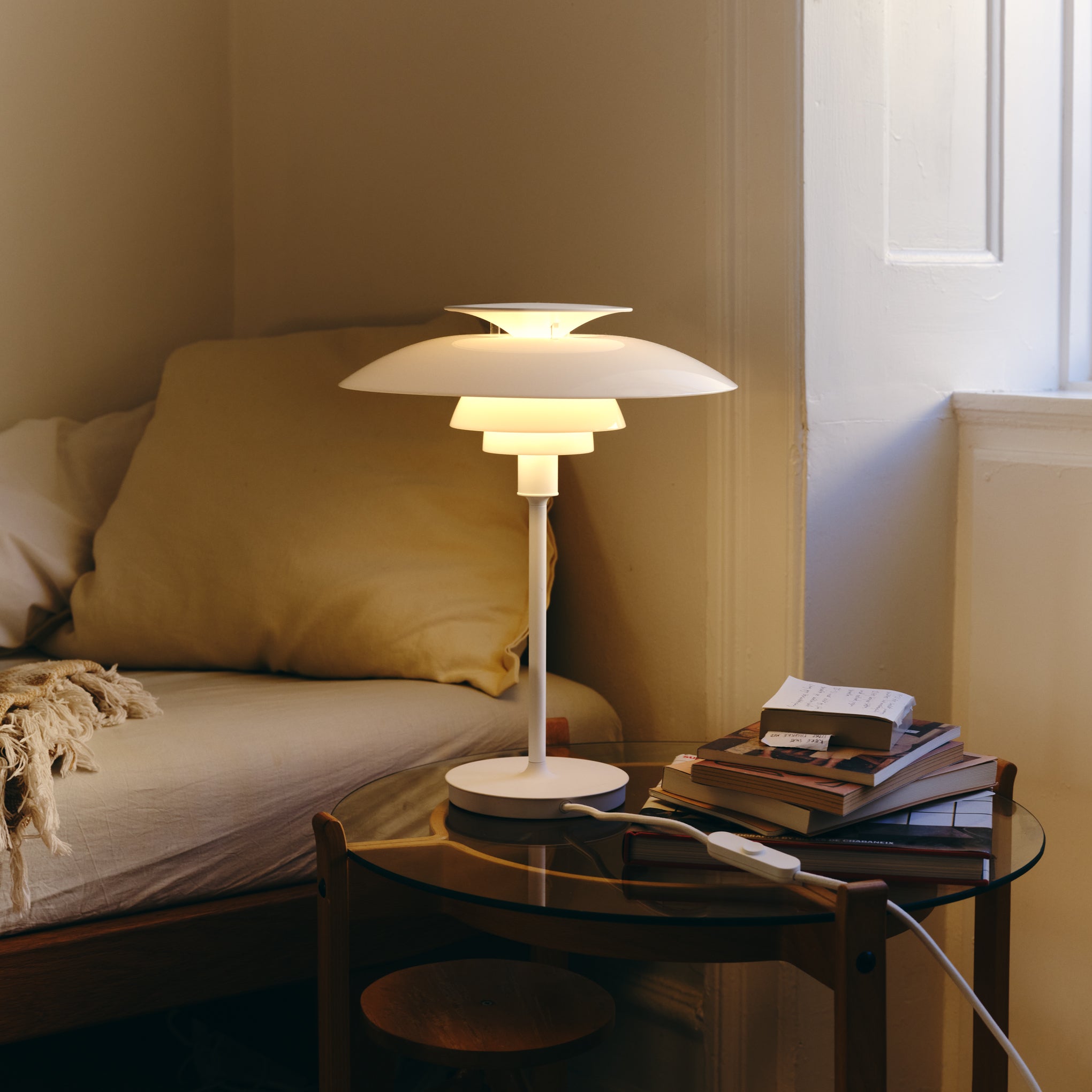 PH 80 Table Lamp - Opal White/ White – MoMA Design Store