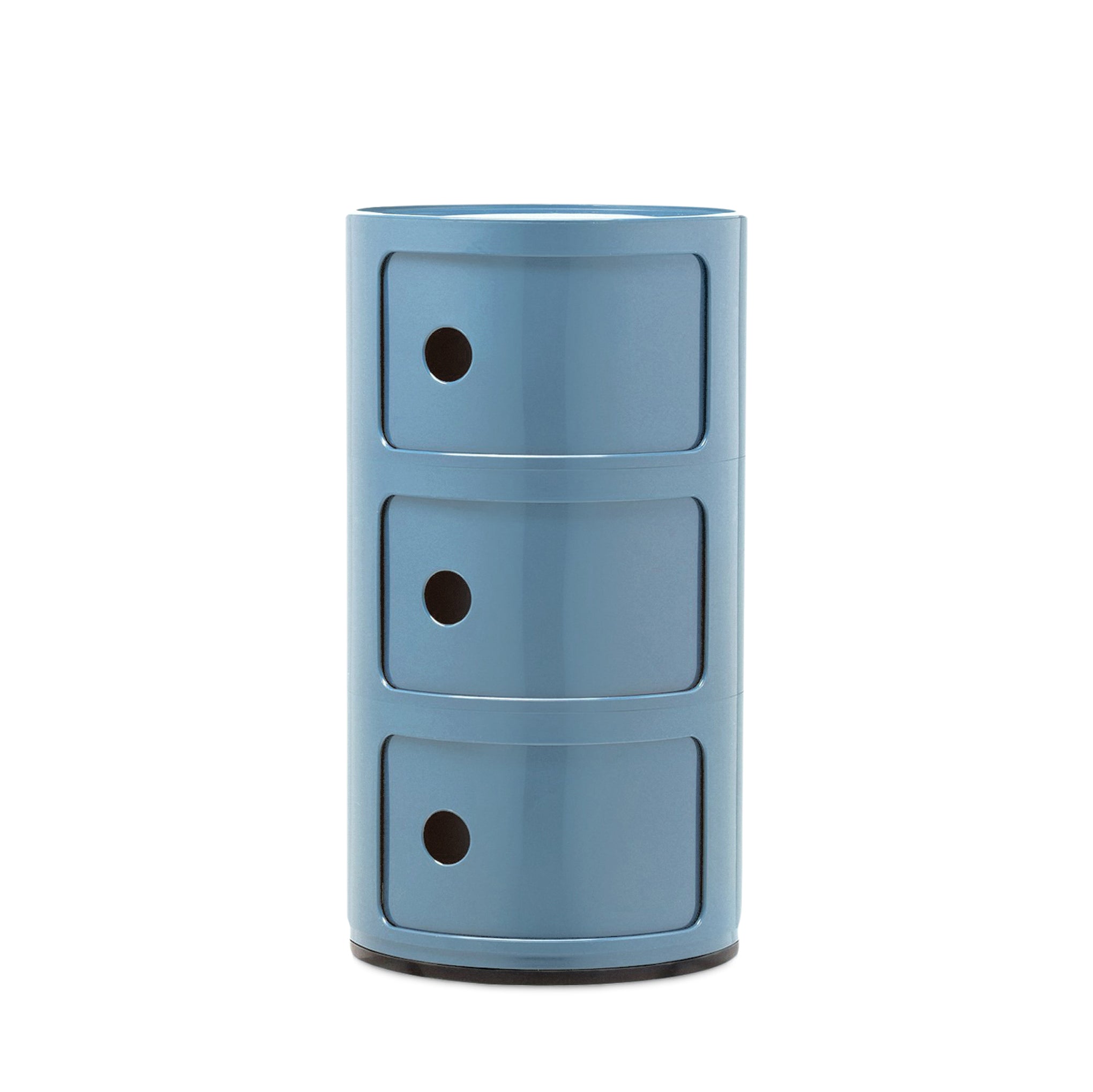Kartell Componibili 3-Tier Storage - Sky Blue – MoMA Design Store