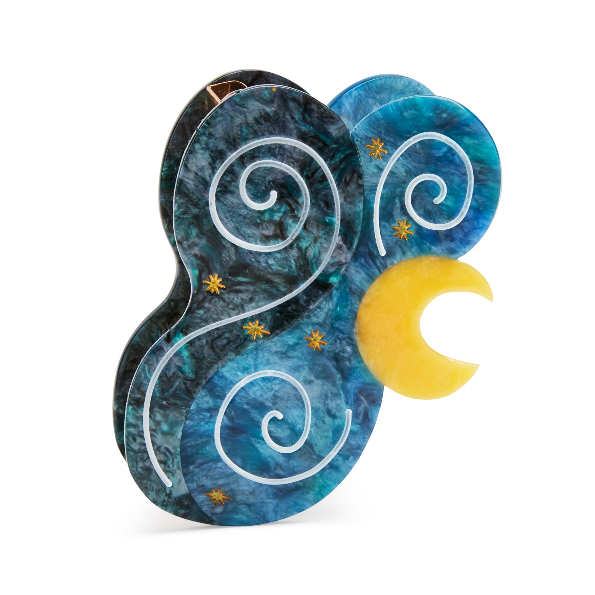 MoMA Solar Eclipse Starry Night Hair Clip – MoMA Design Store