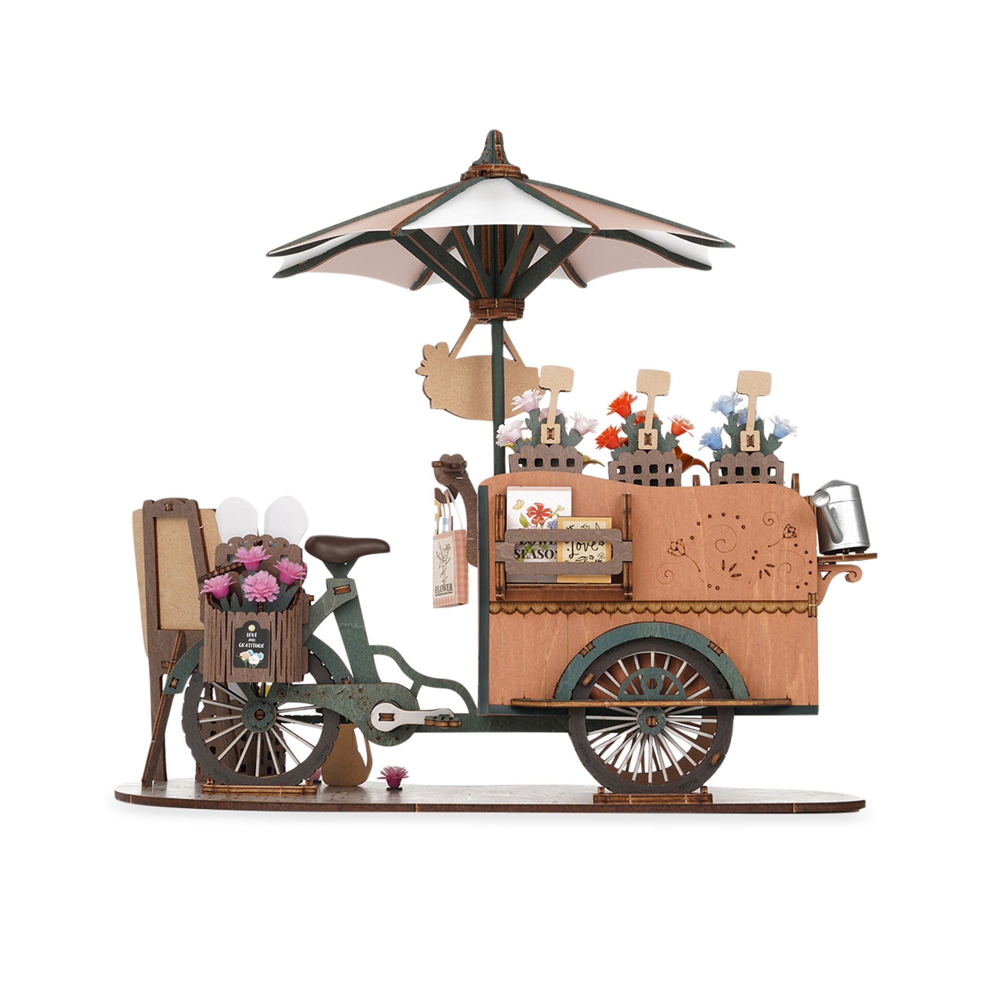 Rolife DIY Blossom Cart 3D Puzzle – MoMA Design Store