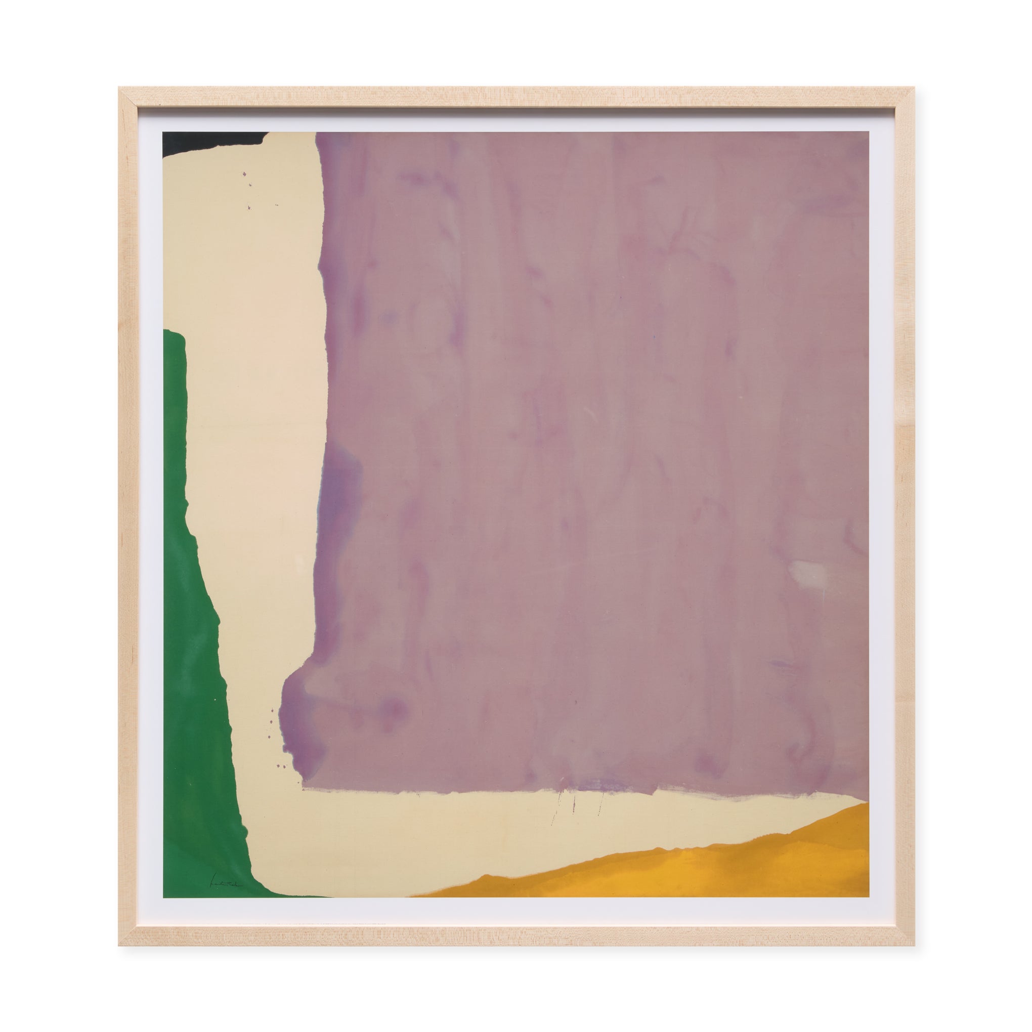 Helen Frankenthaler Mauve District Framed Poster – MoMA Design Store