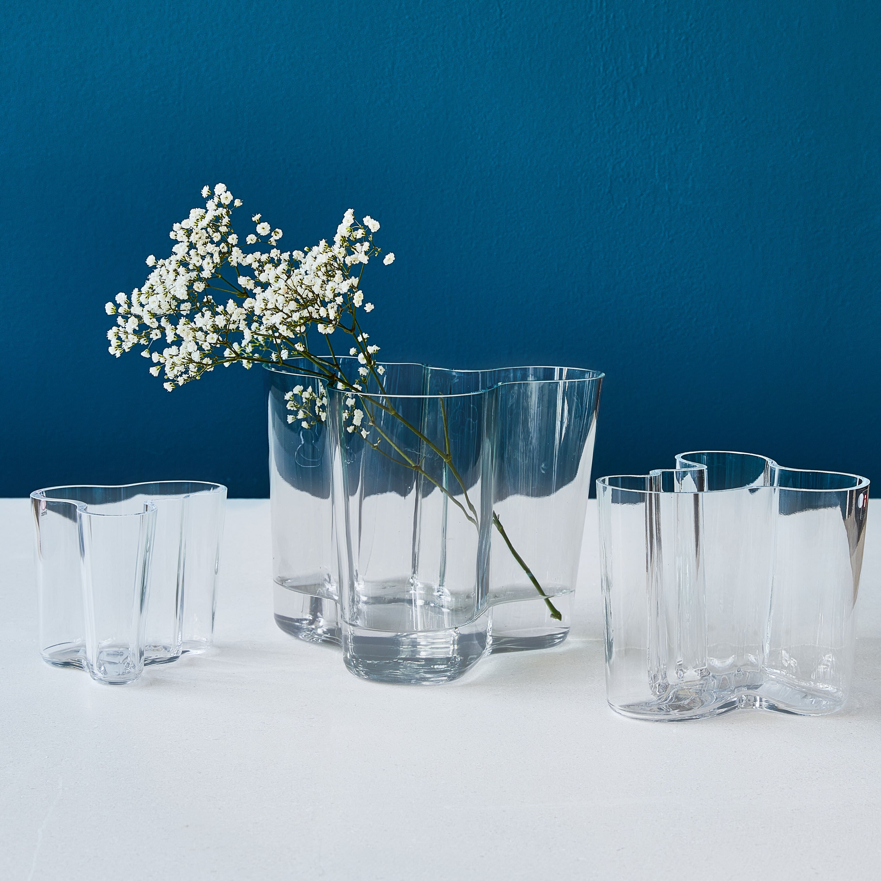 Iittala Alvar Aalto Glass Vase - 4.7