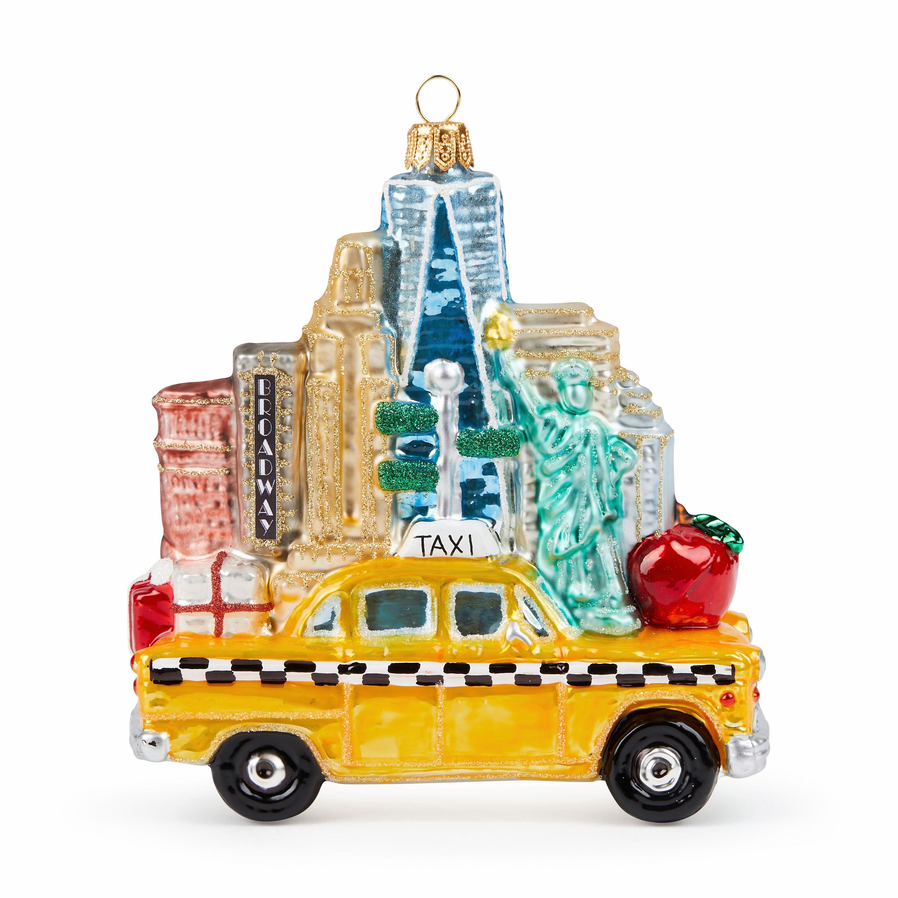 NYC Glass Holiday Ornament - Taxi – MoMA Design Store