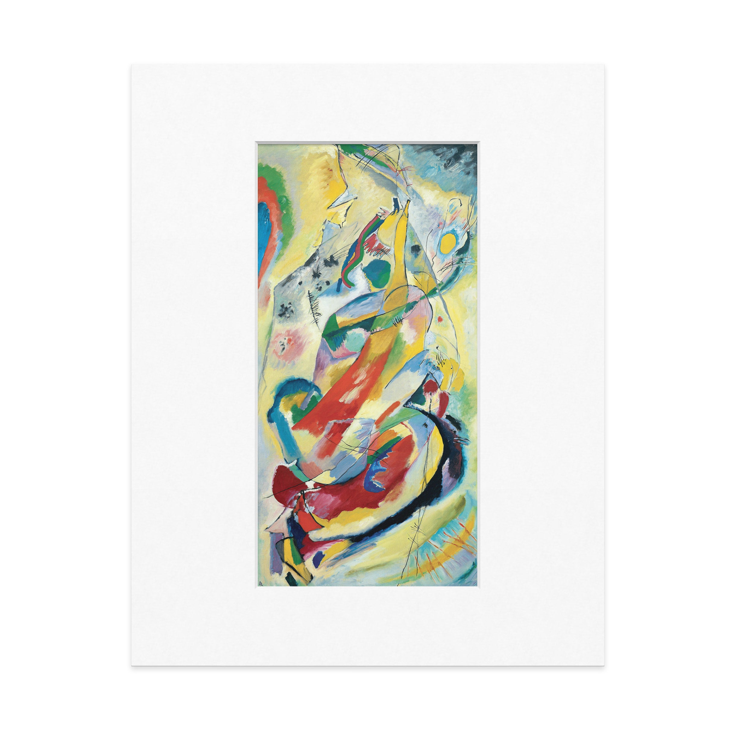 Kandinsky: Panel For Edwin R. Campbell No. 1 Print – MoMA Design Store