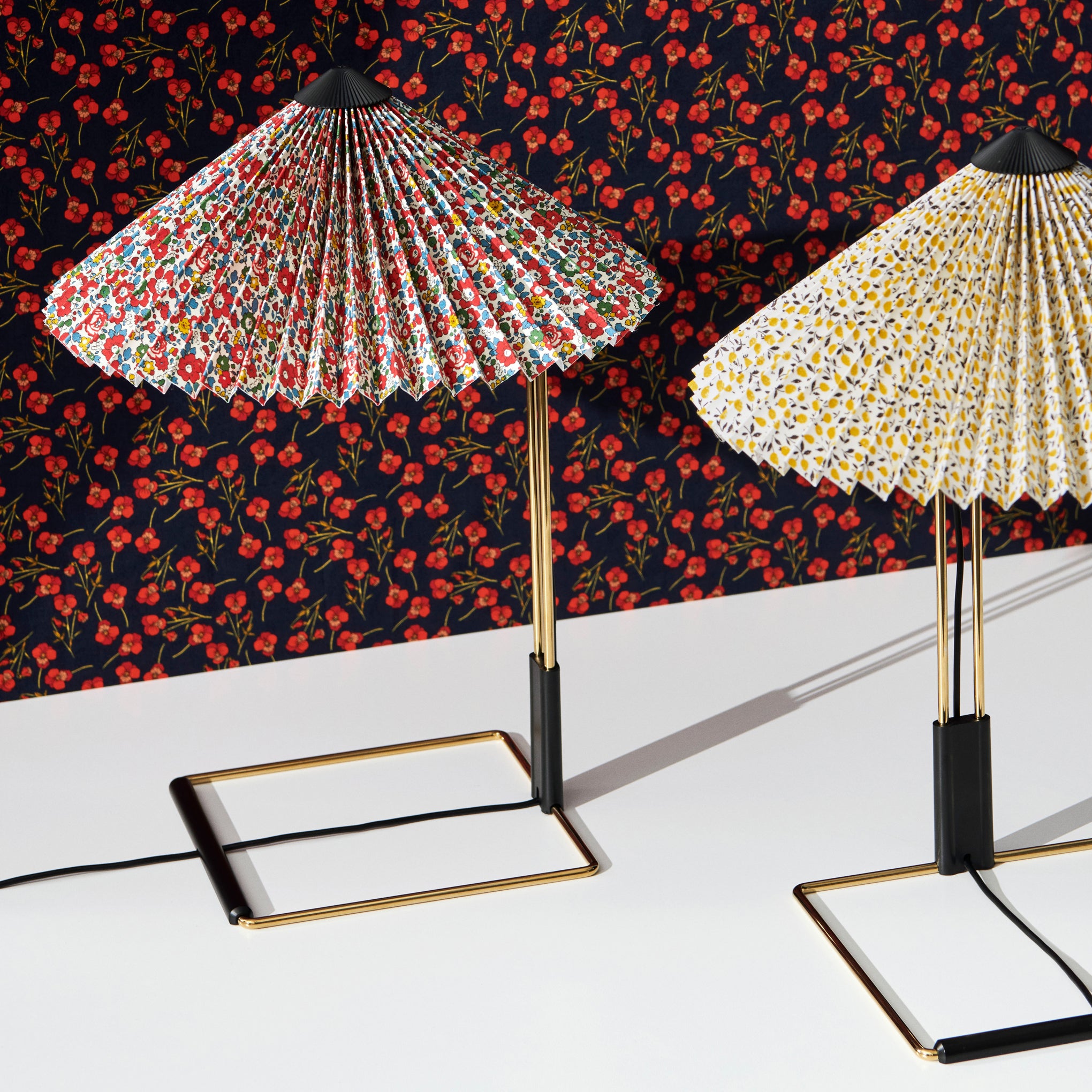 HAY x Liberty Matin Table Lamp - Betsy Ann/ Brass – MoMA Design Store