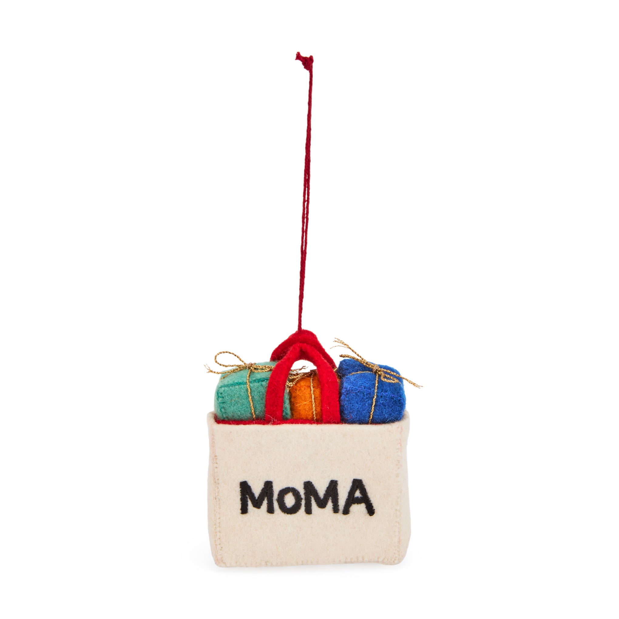 MoMA Shopping Bag Felt Holiday Ornament – MoMA Design Store