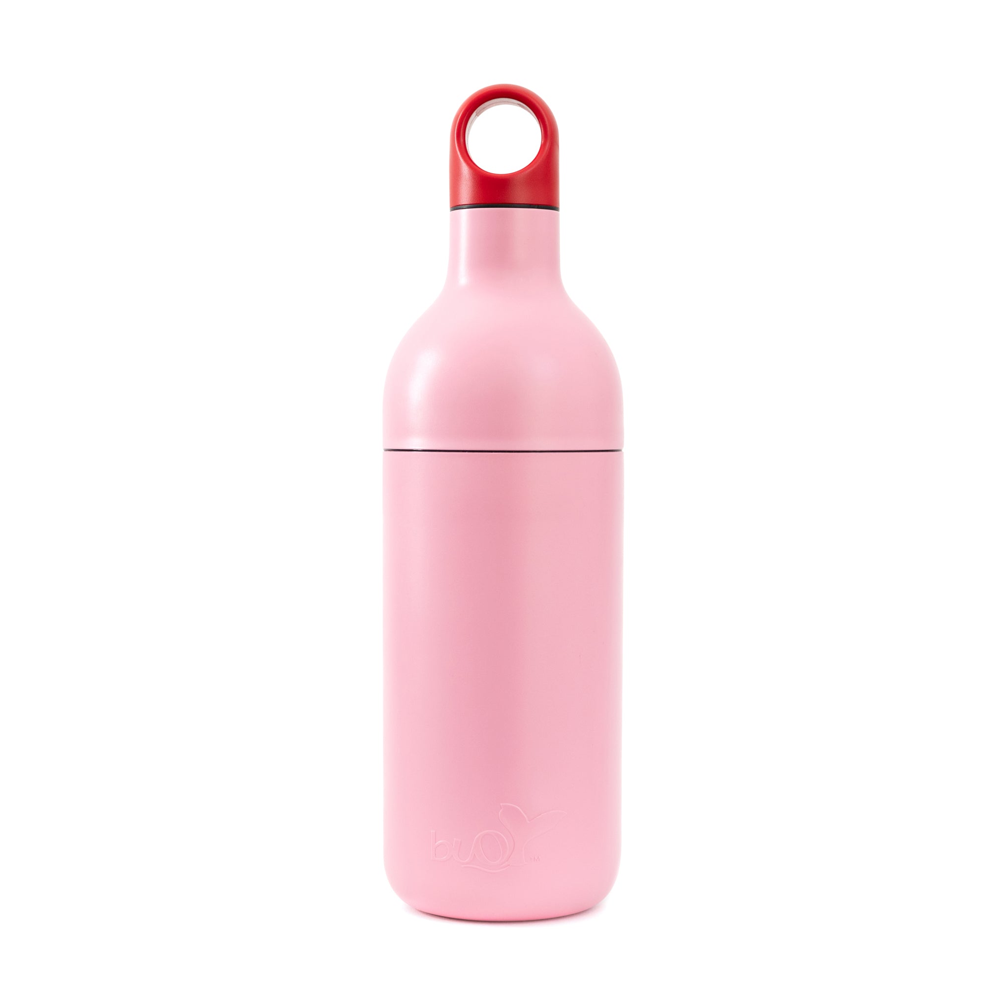 Buoy Recycled Ocean Plastic Water Bottle - Pink/ Red – MoMA Design