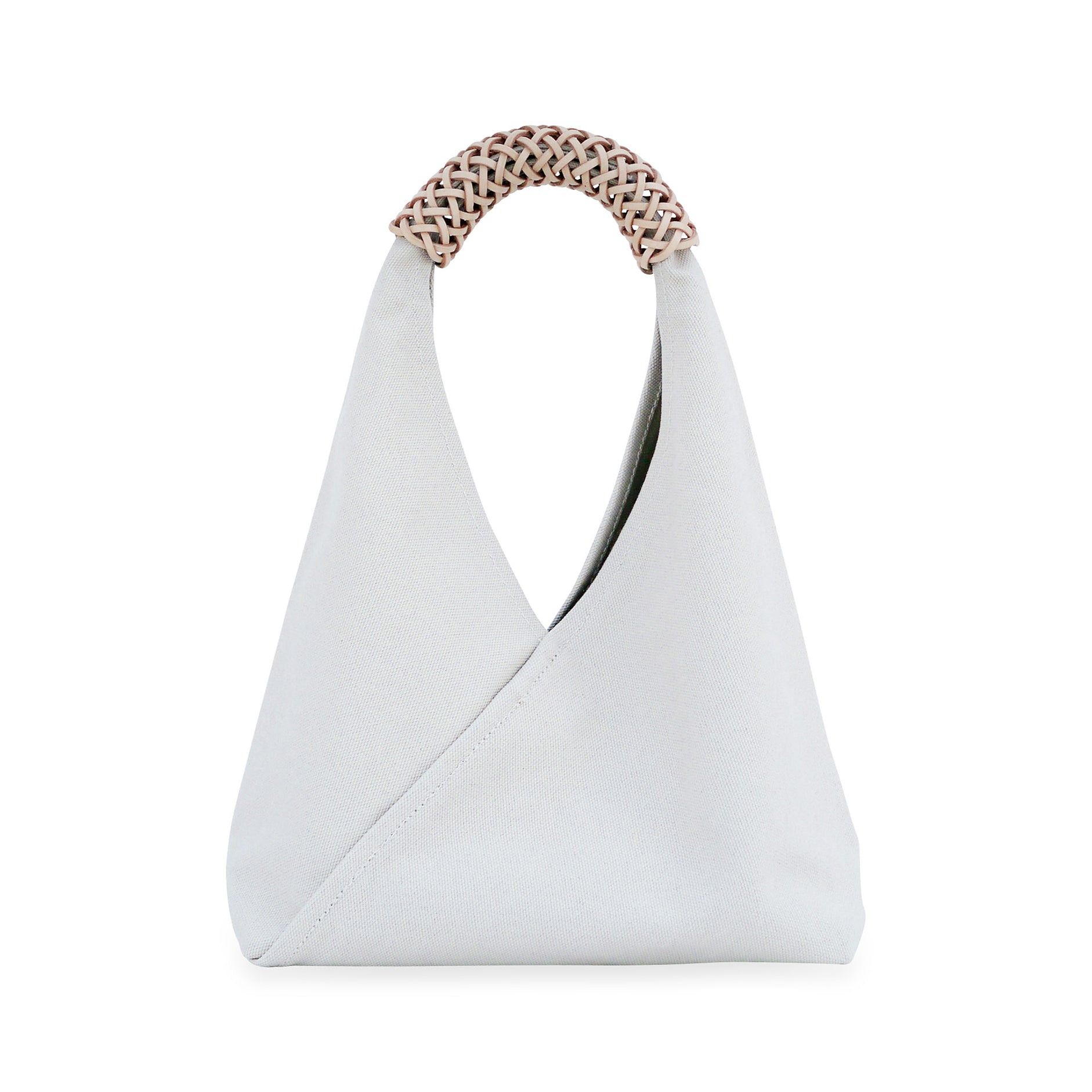 Woven Triangle Bag - Ink