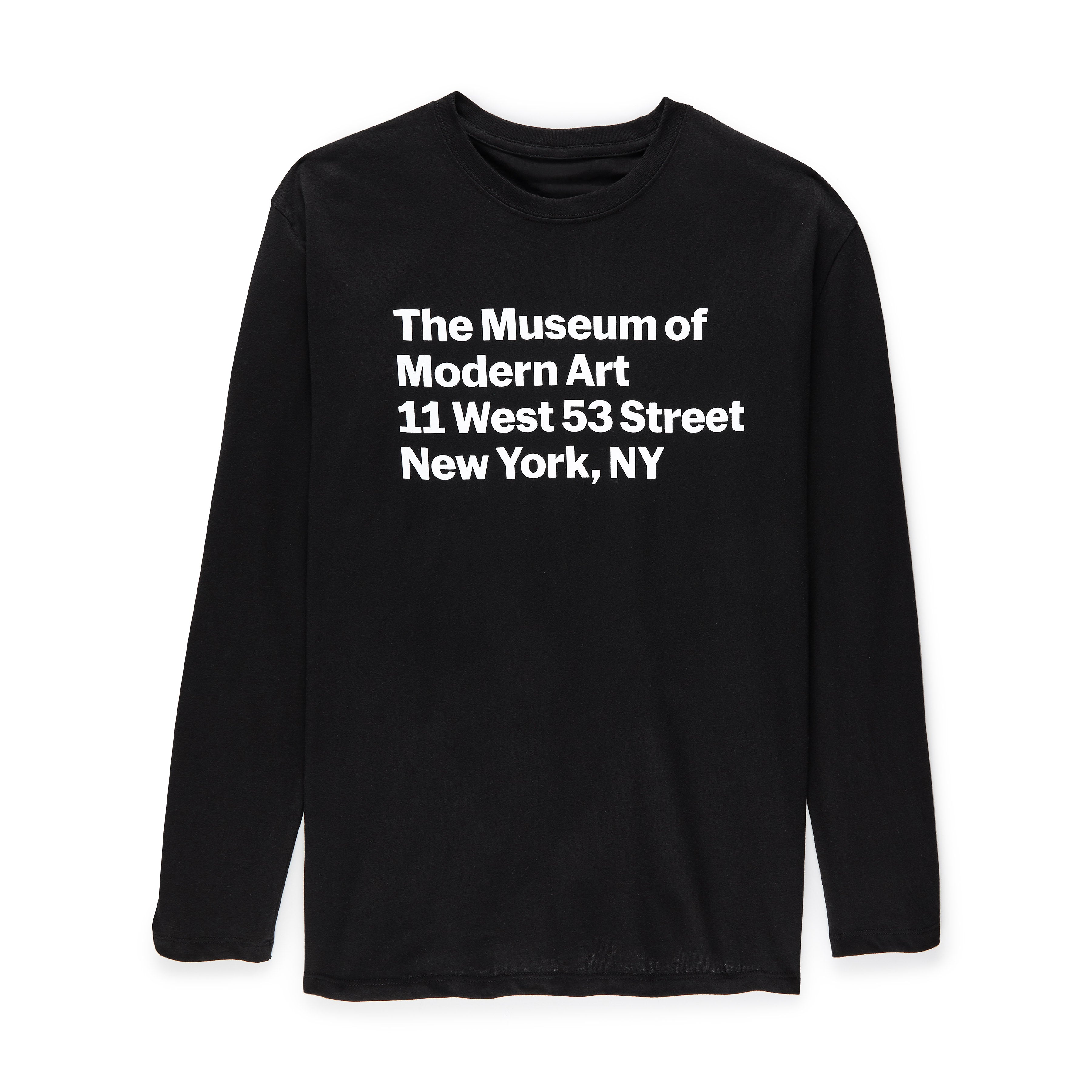 MoMA Address Long-Sleeve T-Shirt – MoMA Design Store