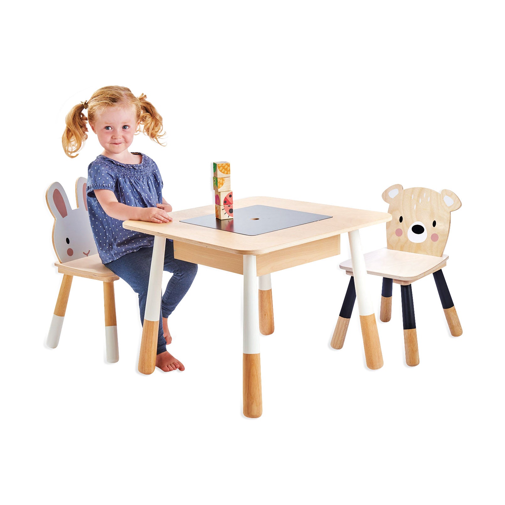 Kids’ Forest Table & Chairs Set