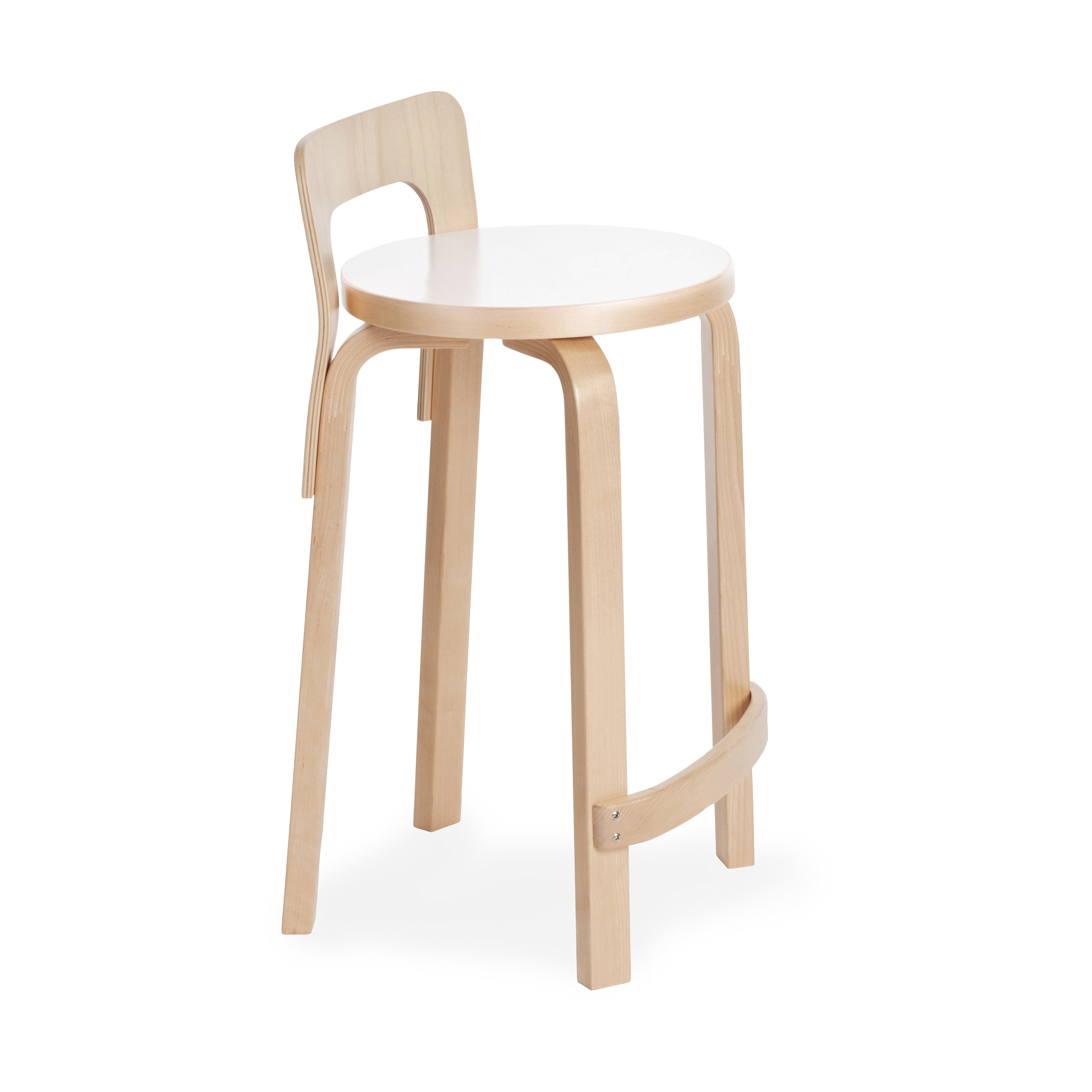 Artek Aalto High Chair K65 - Birch – MoMA Design Store