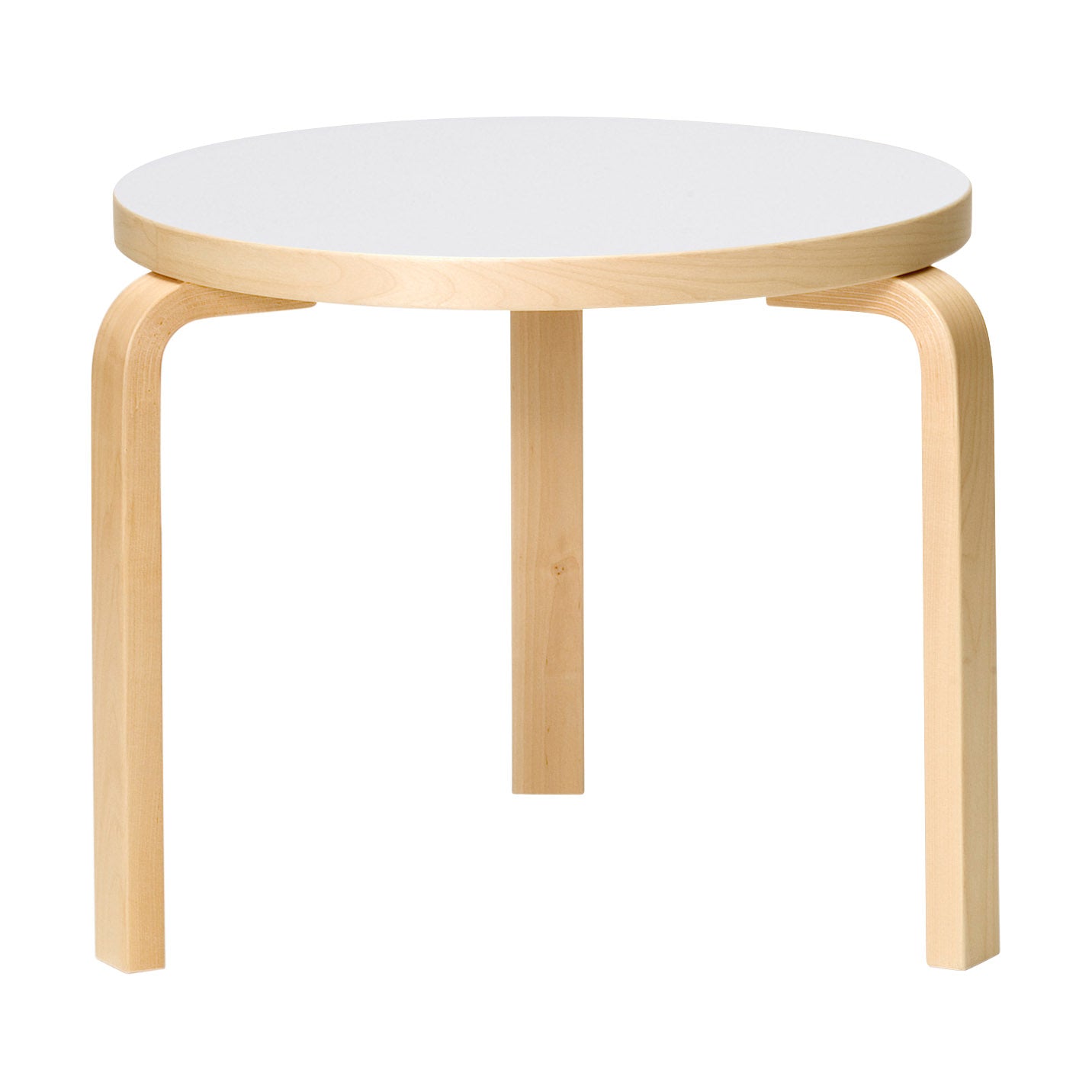 Artek Aalto Side Table 90D - Birch