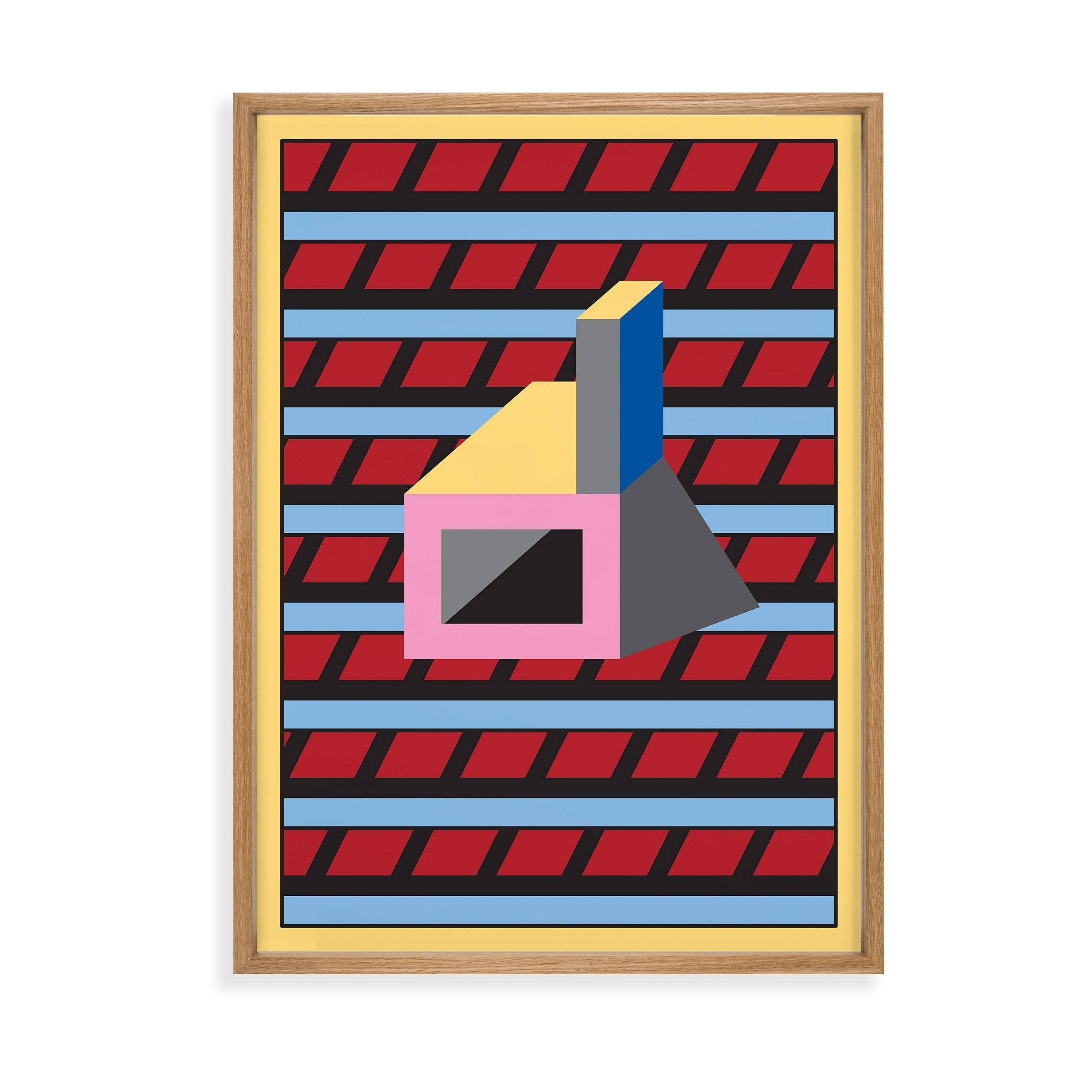 Nathalie Du Pasquier Manifeso 05 Framed Poster – MoMA Design Store