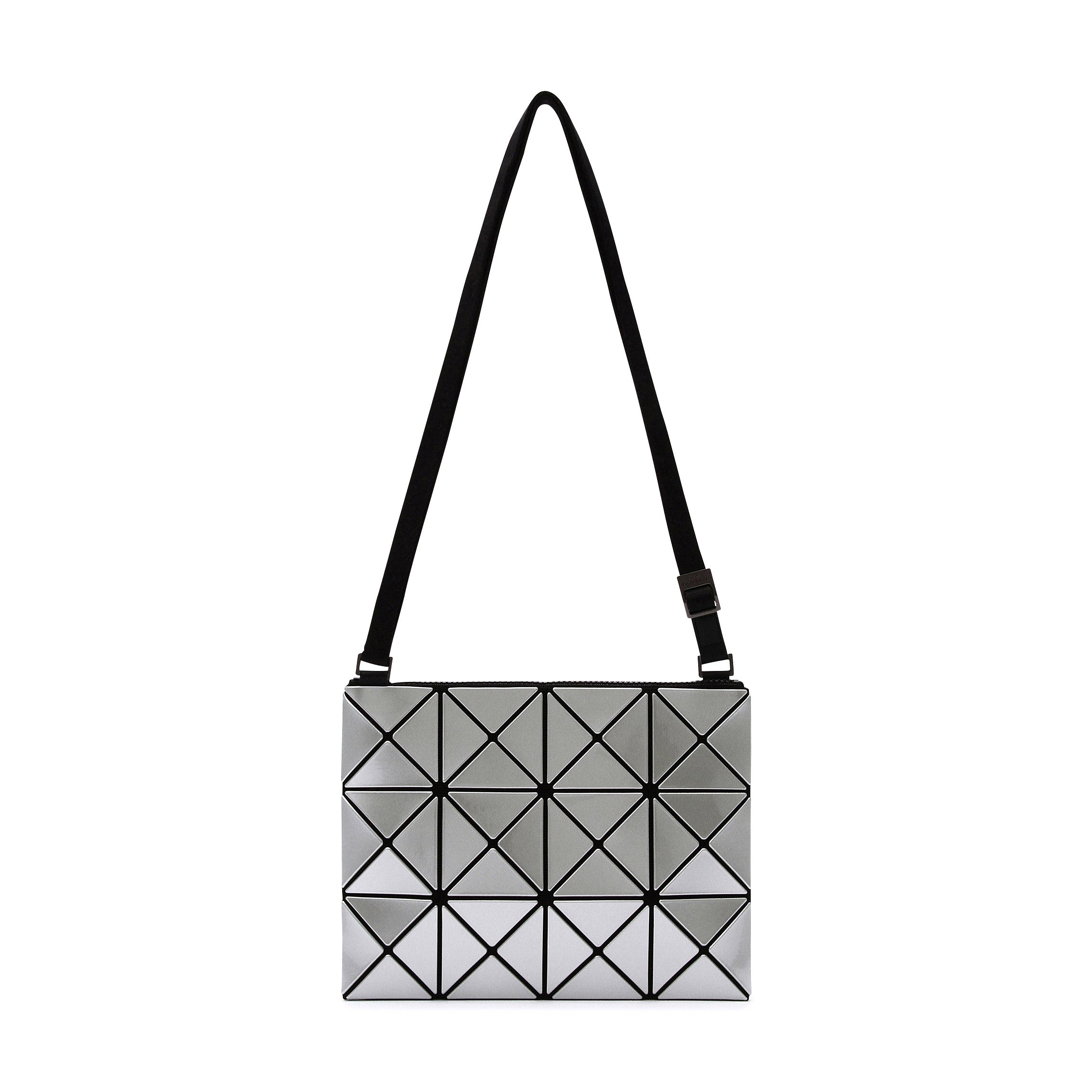 BAO BAO ISSEY MIYAKE Lucent Basic Crossbody Bag - White