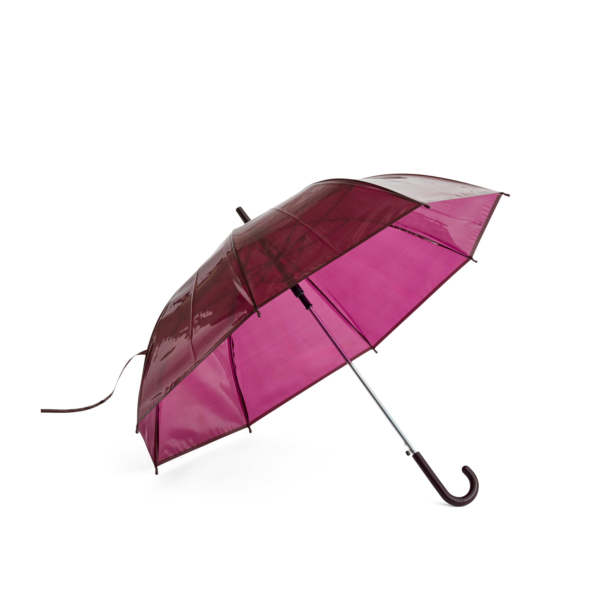 HAY Canopy Stick Recycled Plastic Umbrella - Burgundy – MoMA
