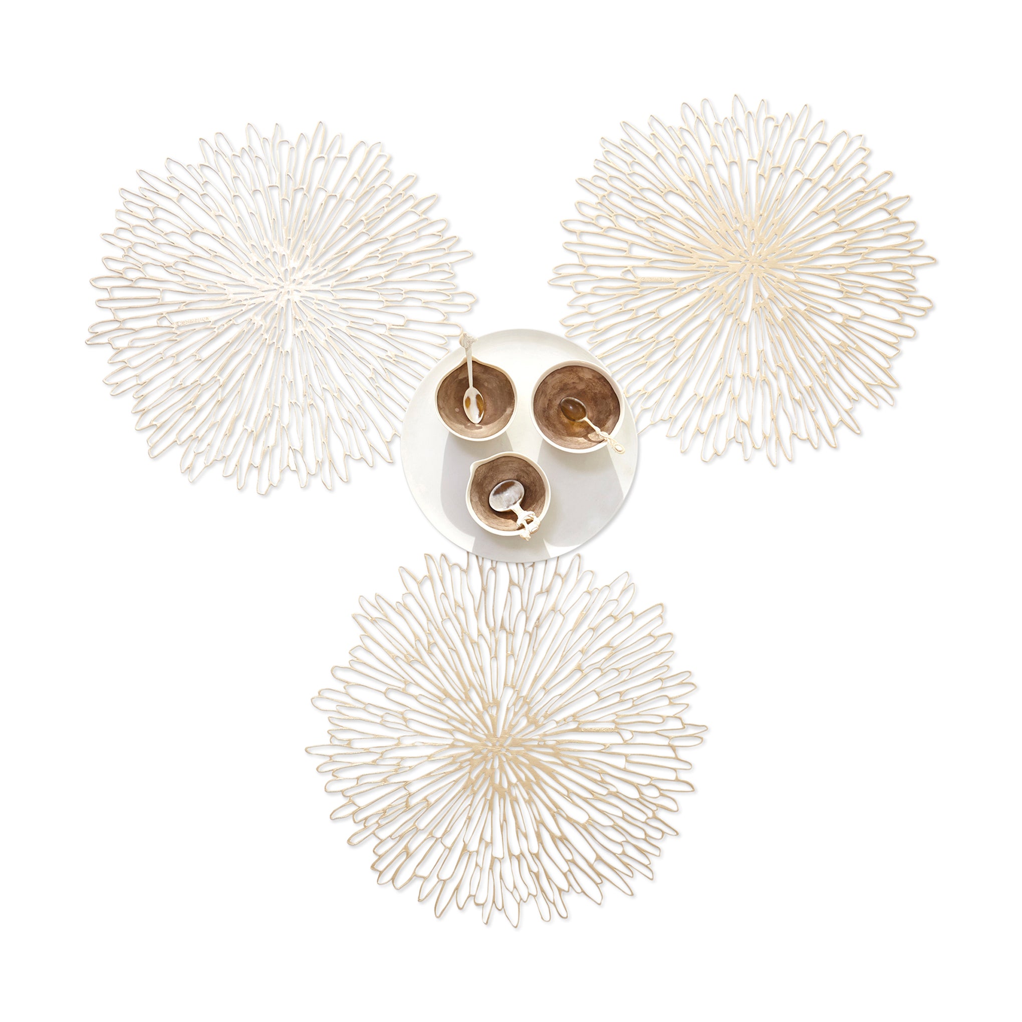 Chilewich Bloom Placemat - Champagne – MoMA Design Store