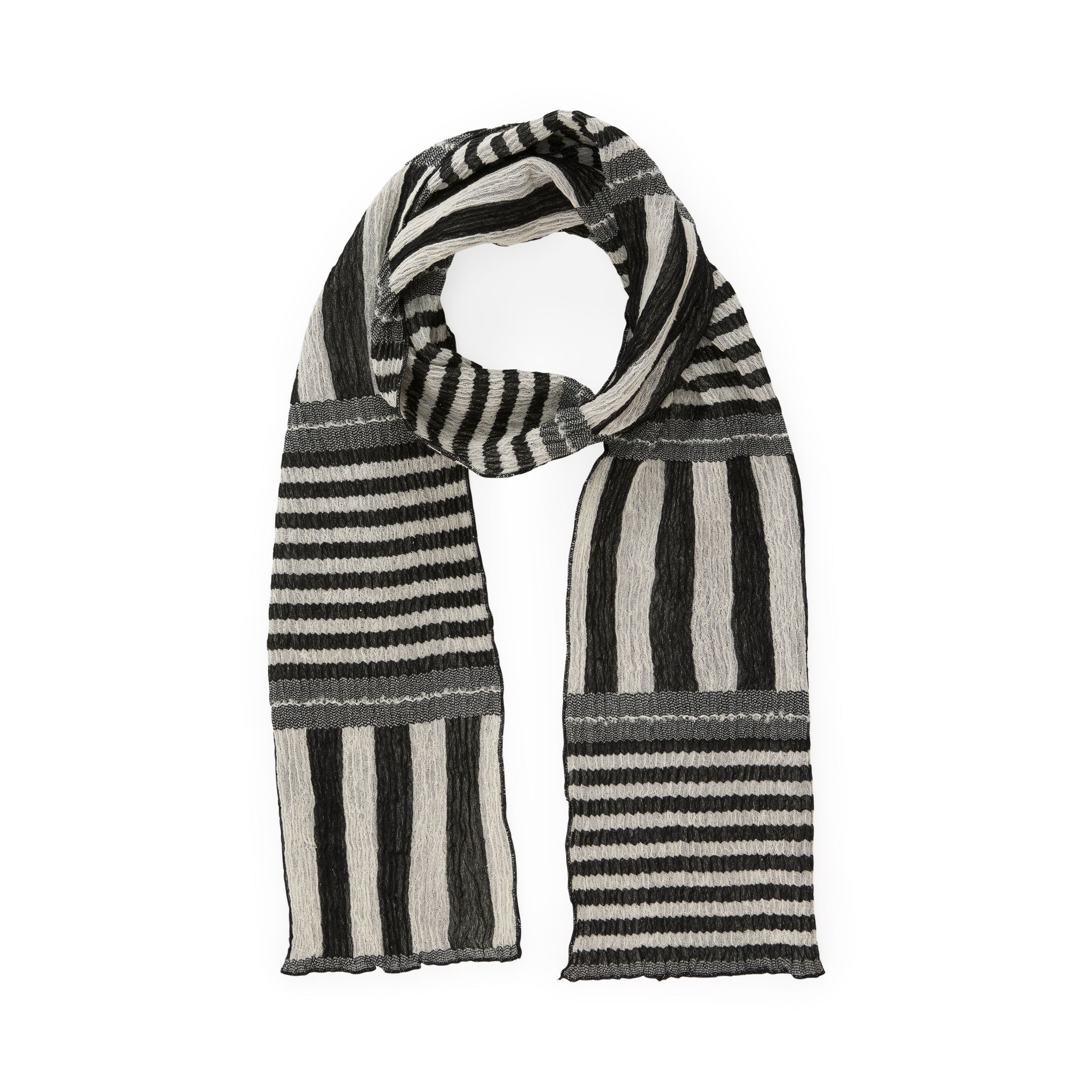 Nuno Stripey Stripe Wool-Cotton Scarf – MoMA Design Store