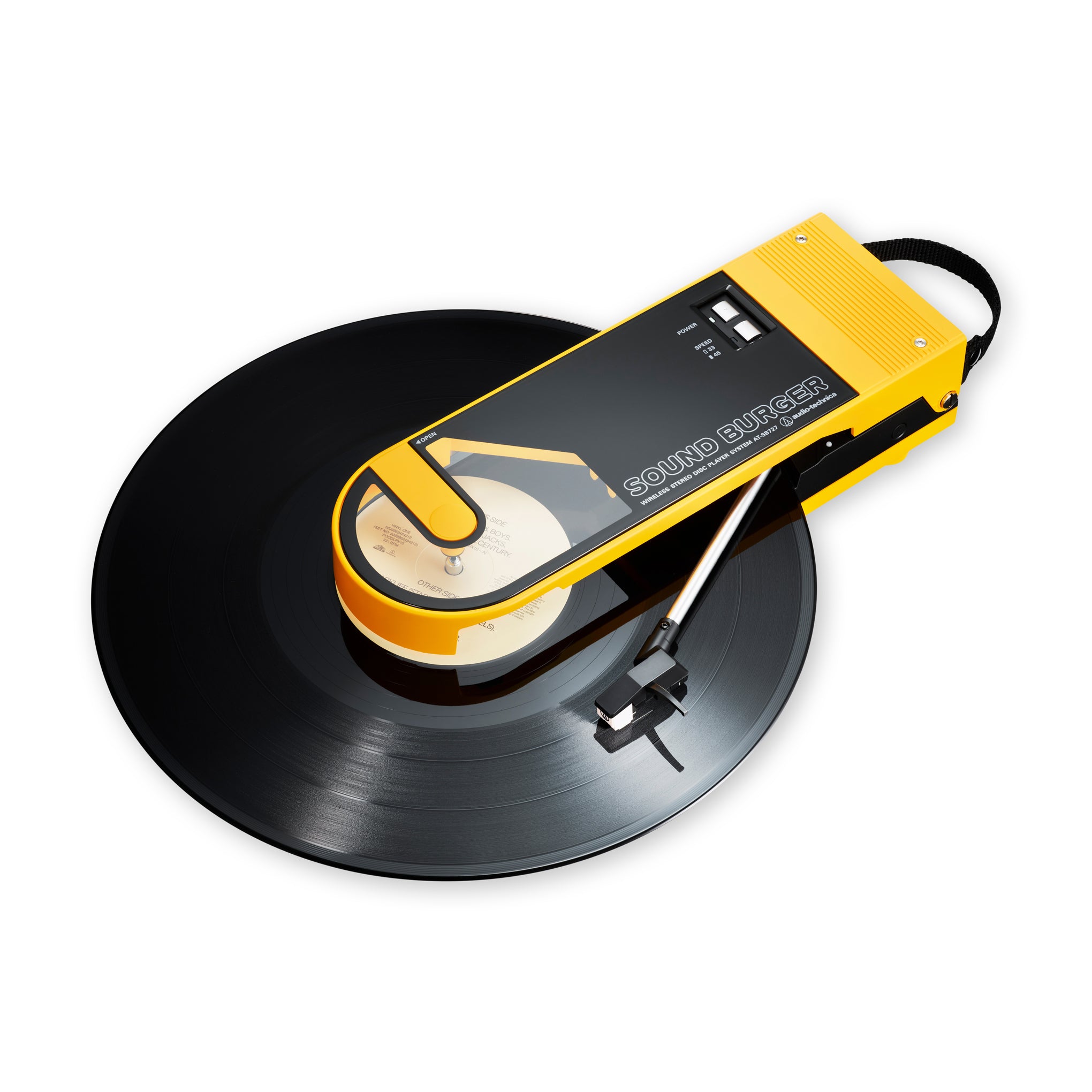 Audio-Technica Sound Burger Portable Turntable AT-SB727-YL