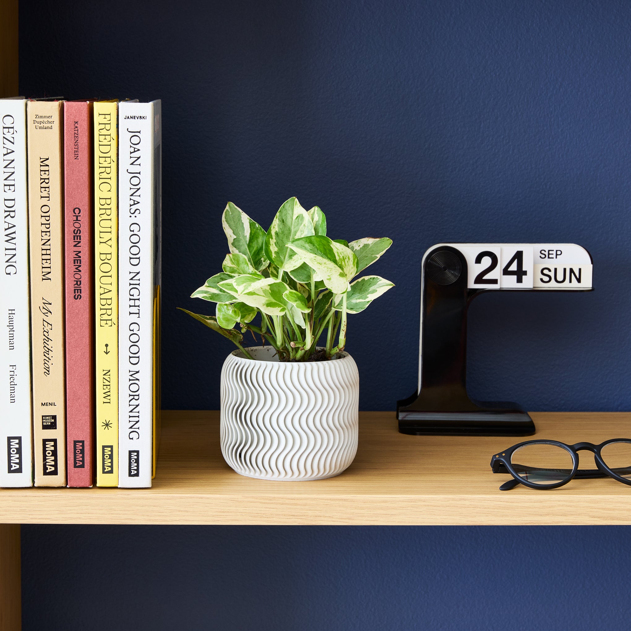 Wavy Pine 3D-Printed Planter