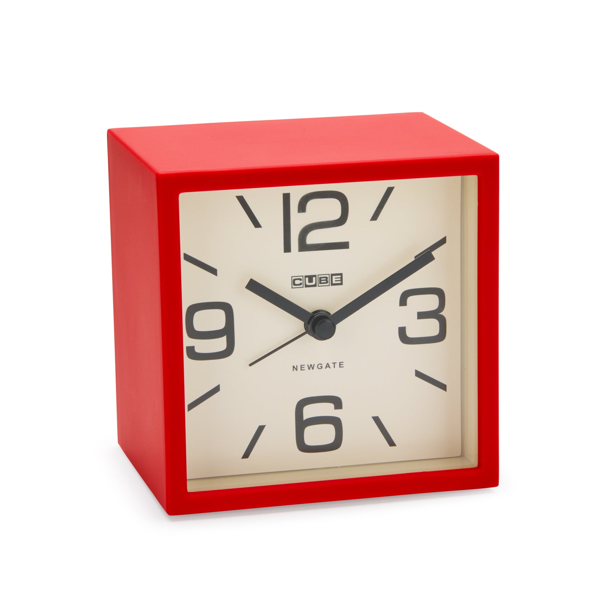 Newgate Cube Alarm Clock - Red – MoMA Design Store