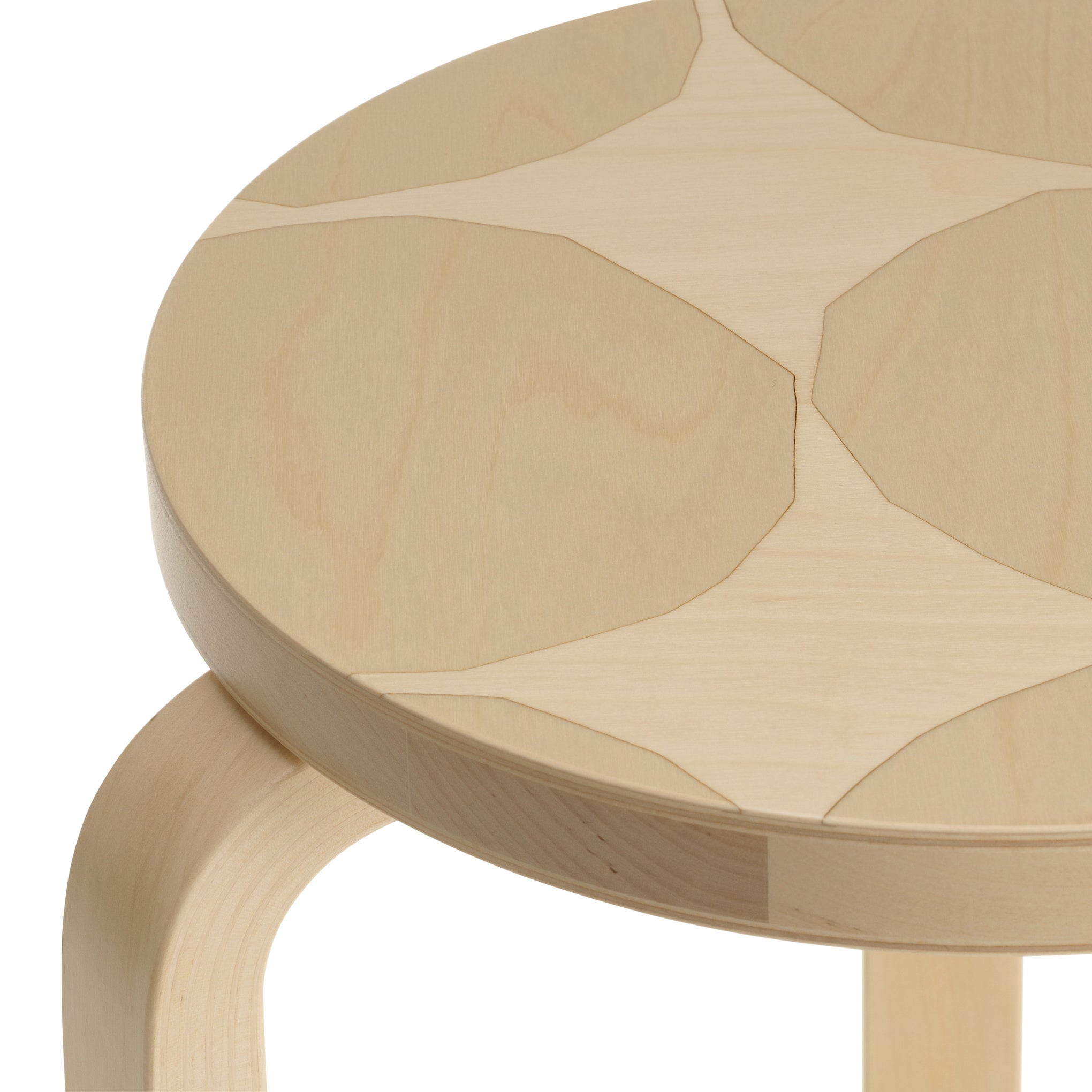 椅子 Artek Stool 60 Limited Edition Marimekko Artek Aalto Marimekko Stacking Stool 60 - Seireeni – MoMA