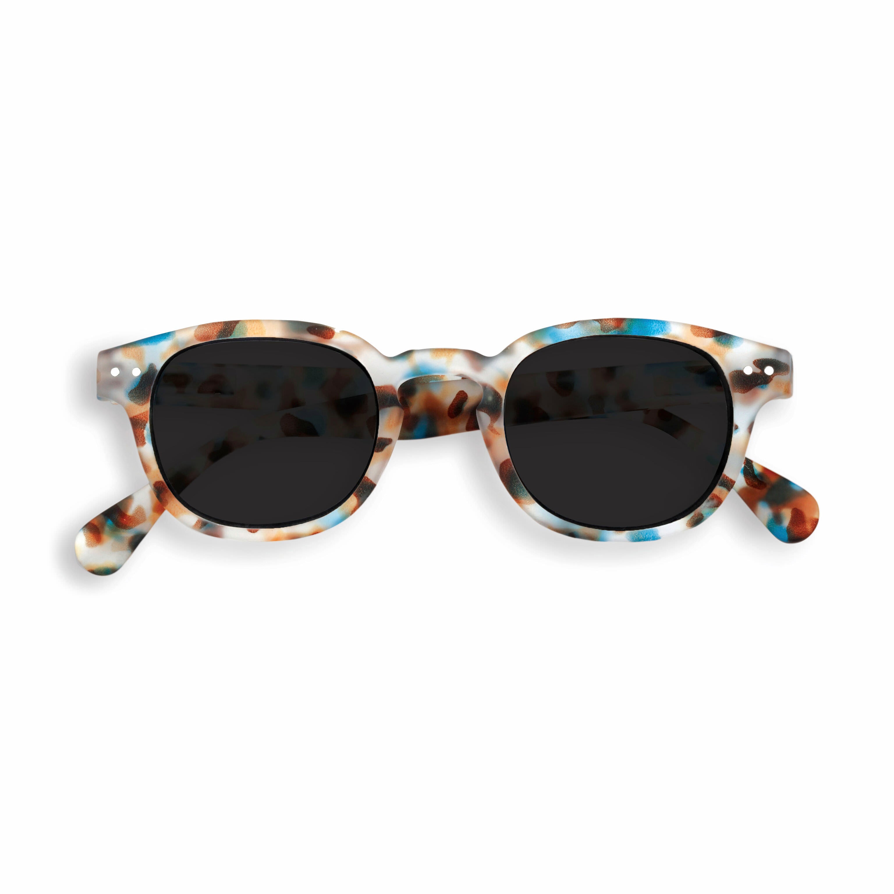 IZIPIZI Rounded-Edge Square Sunglasses #C - BL Tortoise – MoMA Design Store