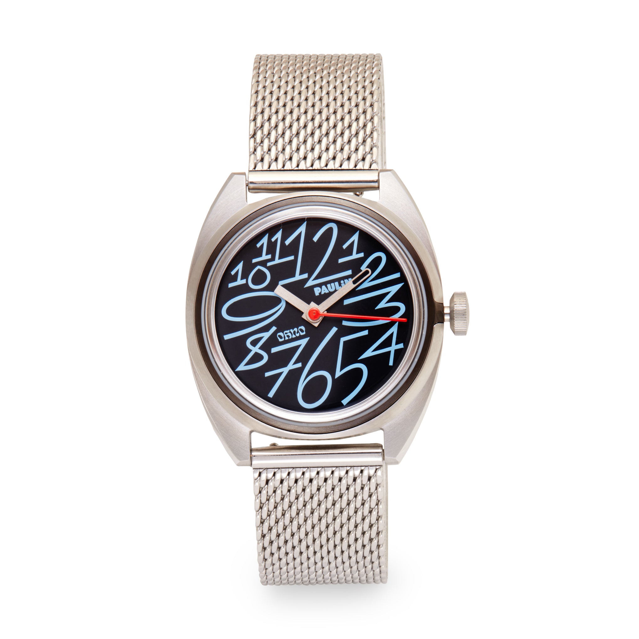 Paulin OH no Modul Quartz Watch Black/ Silver – MoMA Design Store