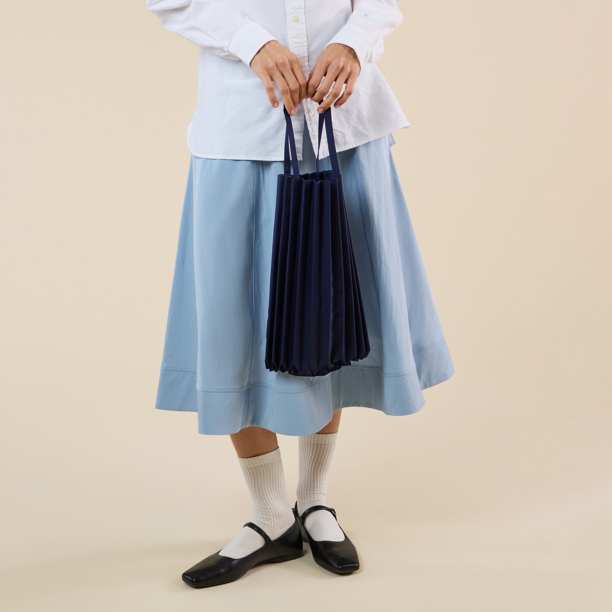 バッグ PLEATS BAG 20th LIMITED EDITION me ISSEY MIYAKE Recycled Polyester Trunk Pleats Bag - Emerald