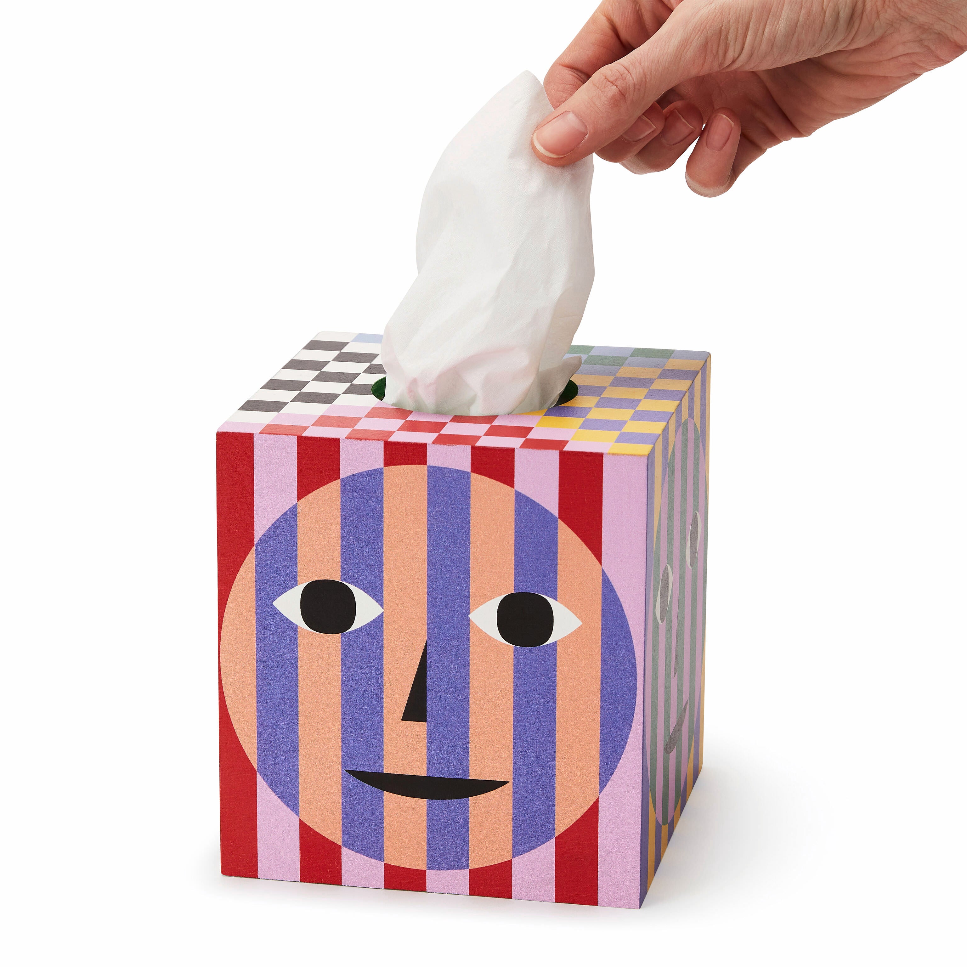 Dusen Dusen Everybody Tissue Box - Multi – MoMA Design Store