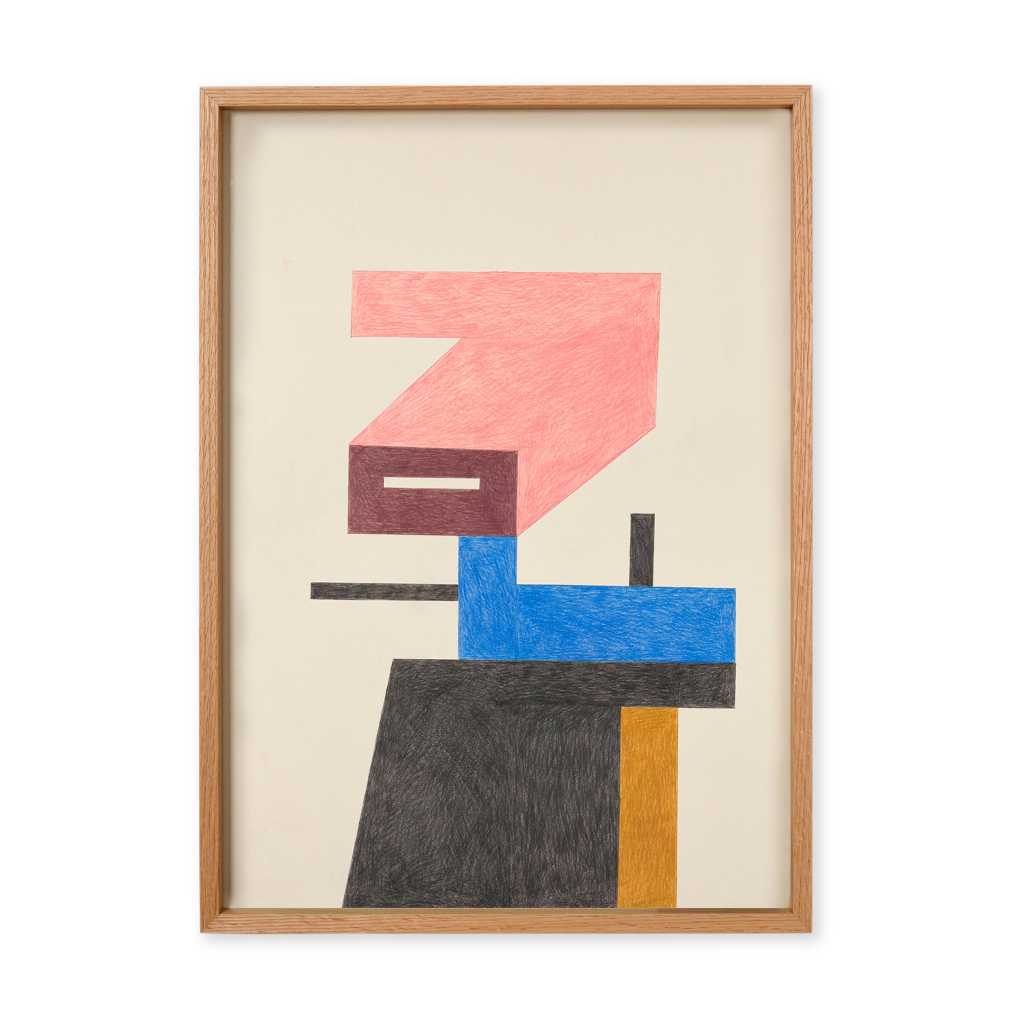 Nathalie Du Pasquier Tintin Limited Edition Framed Poster – MoMA