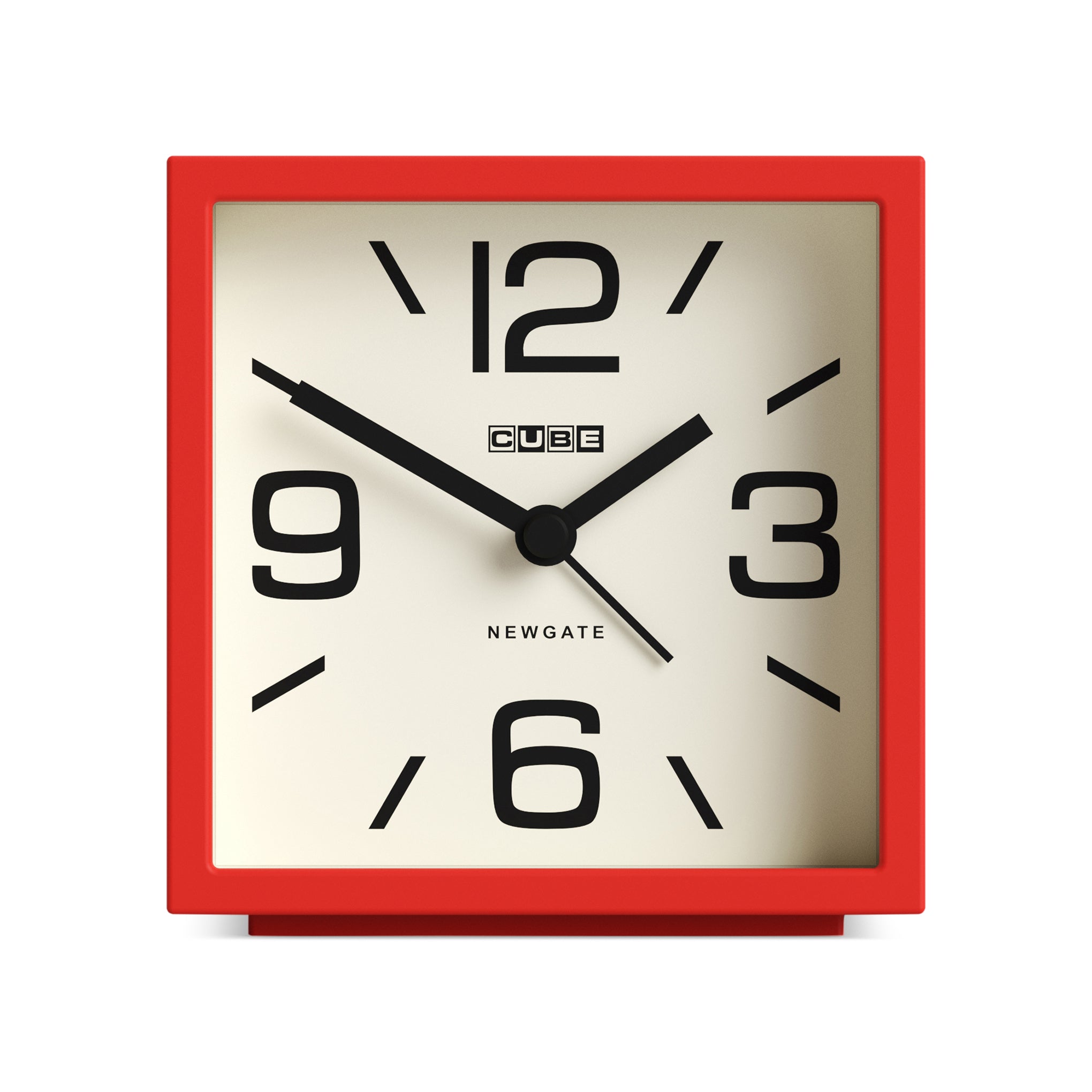 Newgate Cube Alarm Clock - Red – MoMA Design Store