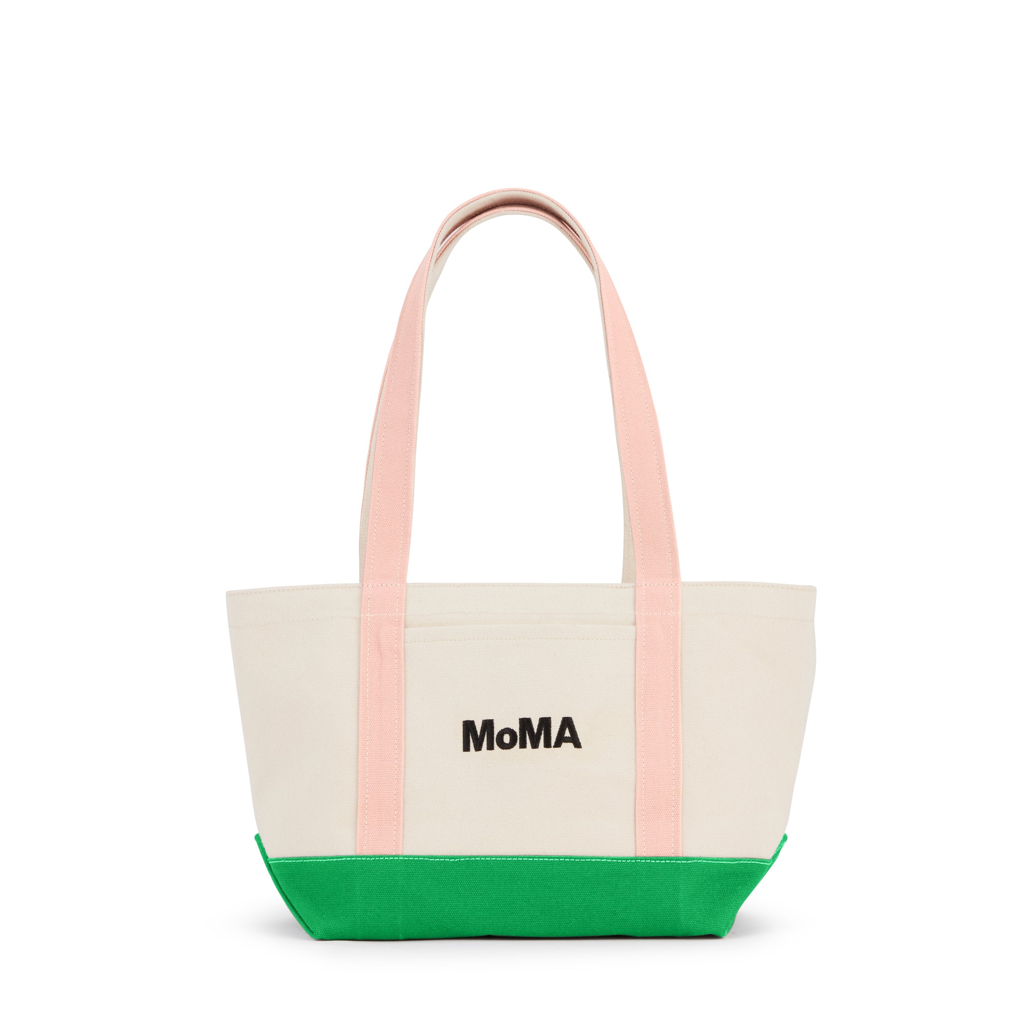 MoMA Baggu Heavyweight Canvas Tote Pink/ Green – MoMA Design Store