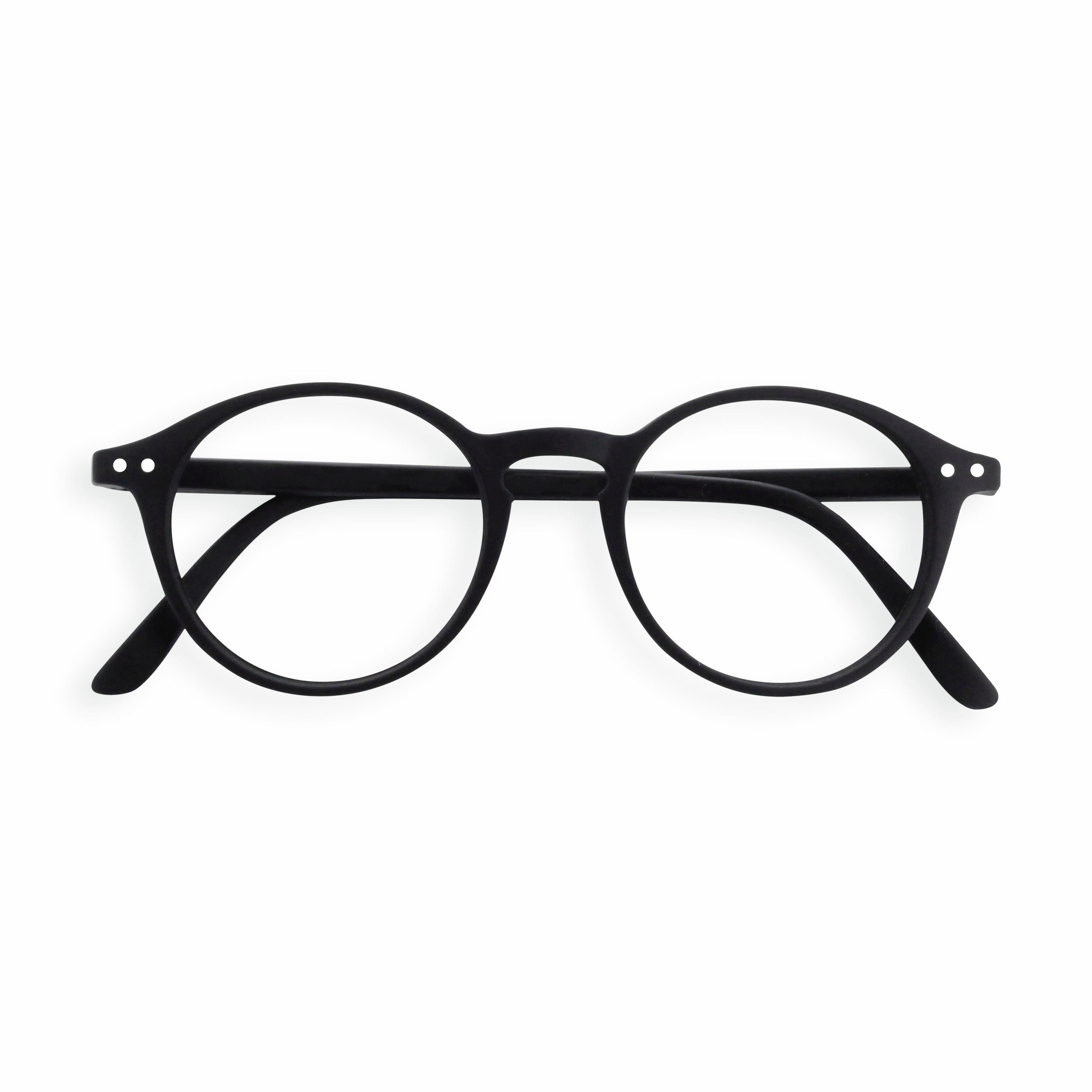 IZIPIZI Round Reading Glasses #D Black – MoMA Design Store