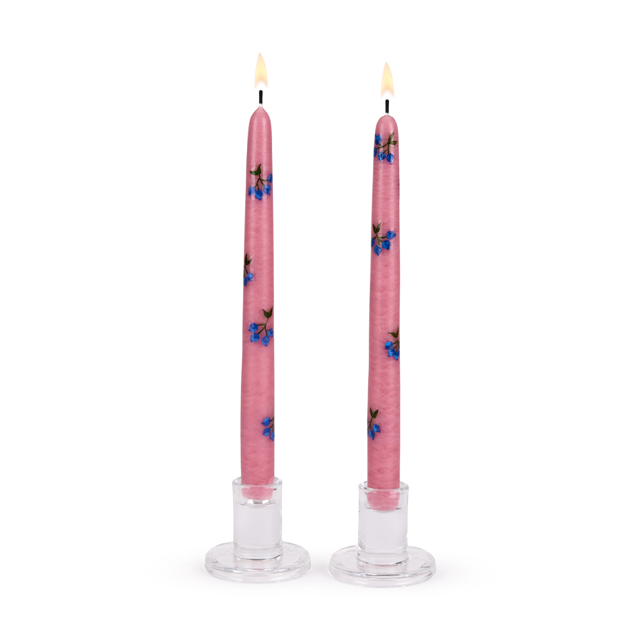 Hand-Painted Fruit Candles - Set of 2 - Blueberries – MoMA Design Store