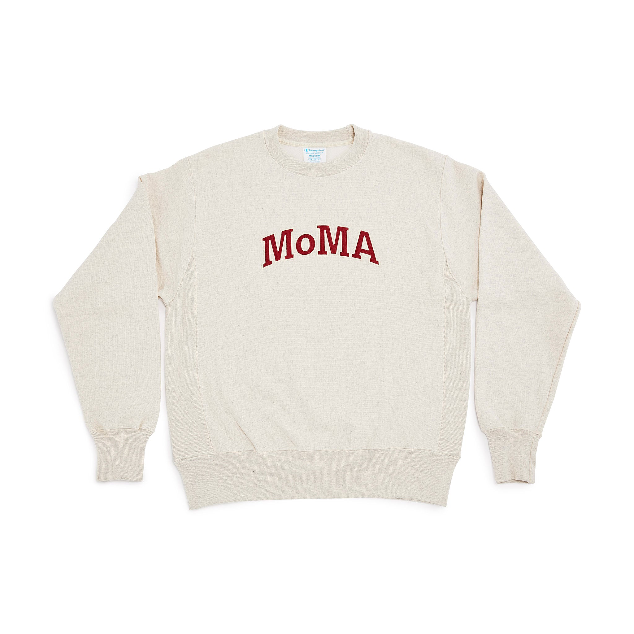 Champion Crewneck Sweatshirt - MoMA Edition - Oatmeal
