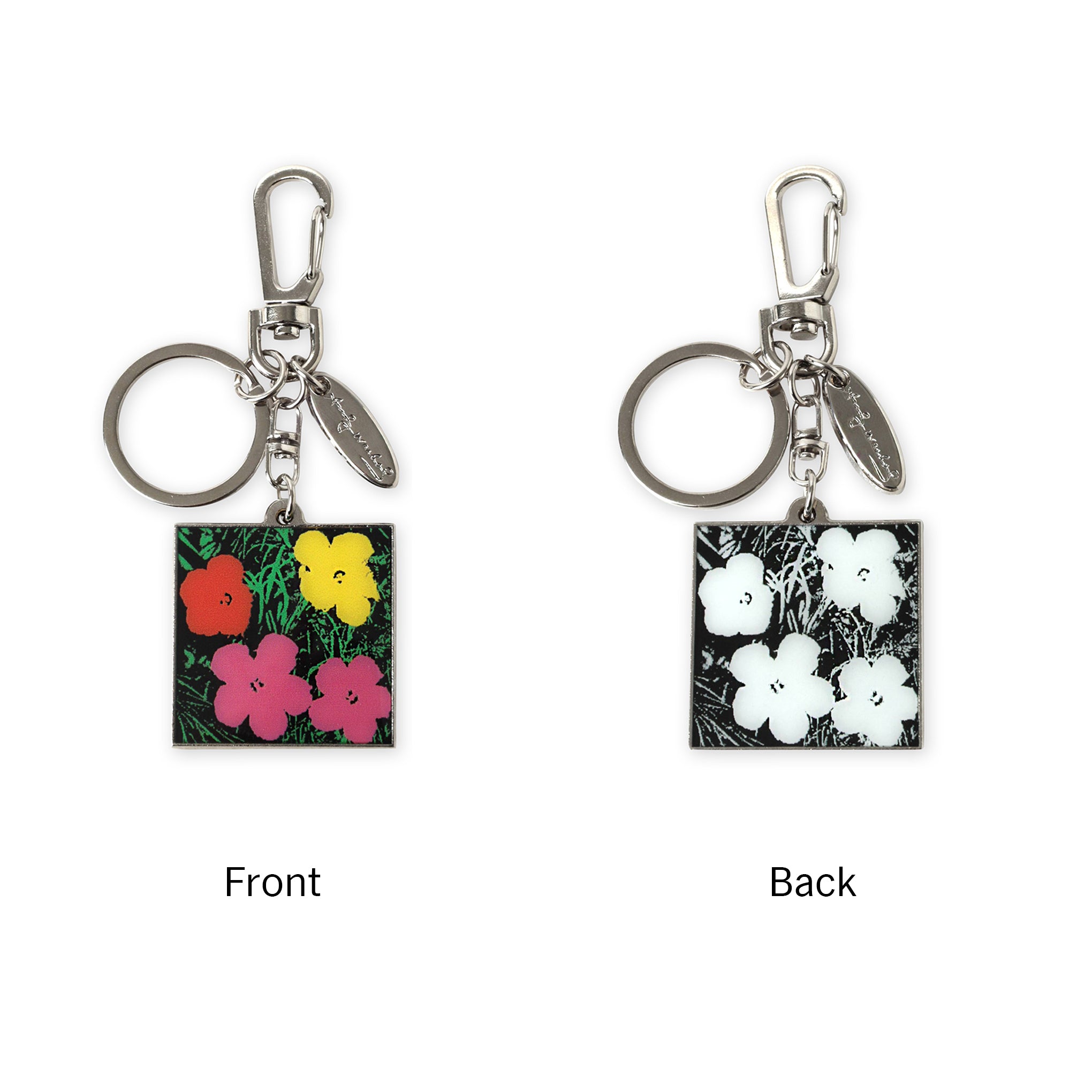 Andy Warhol Flowers Keyring – MoMA Design Store