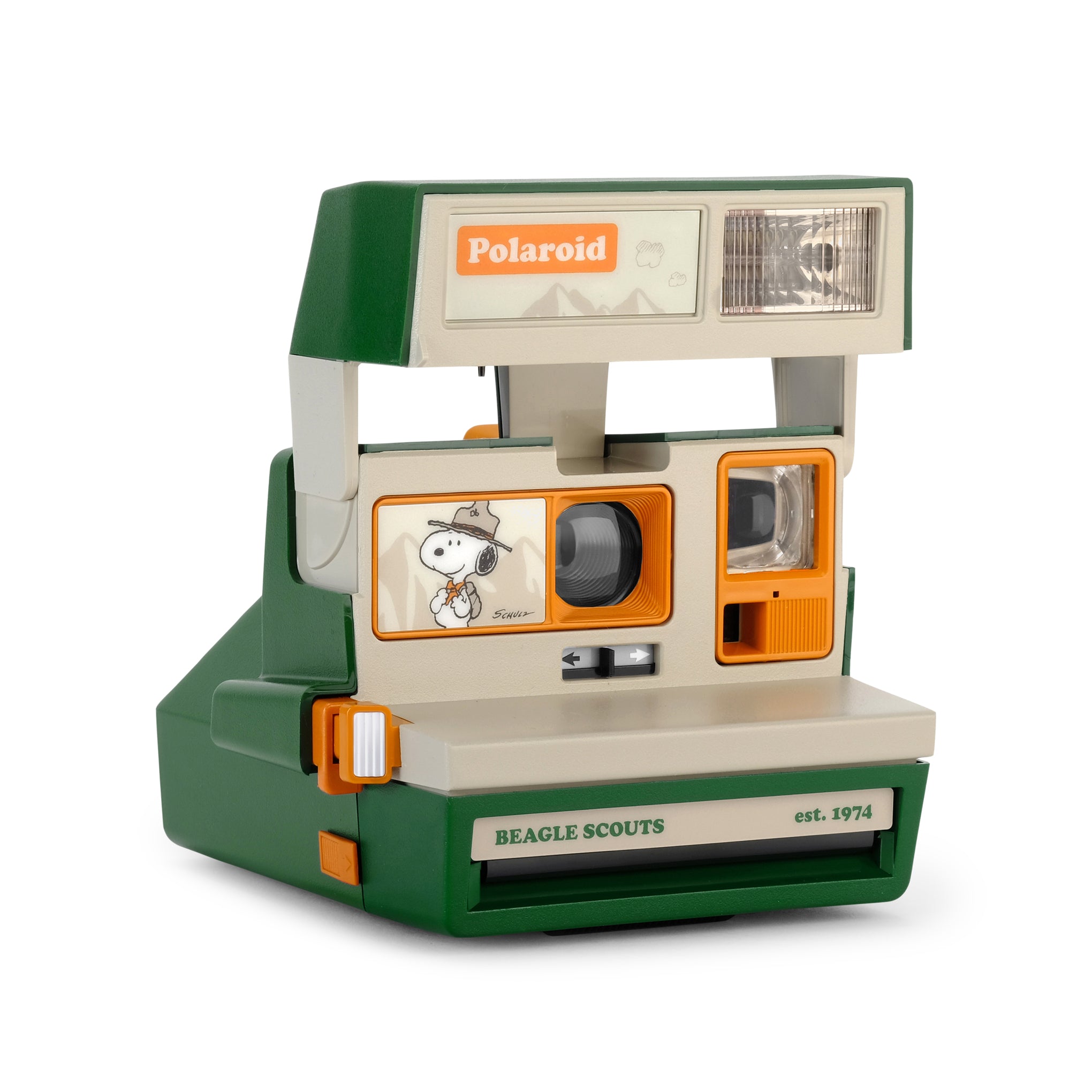 Snoopy's Beagle Scouts Polaroid 600 Instant Film Camera – MoMA