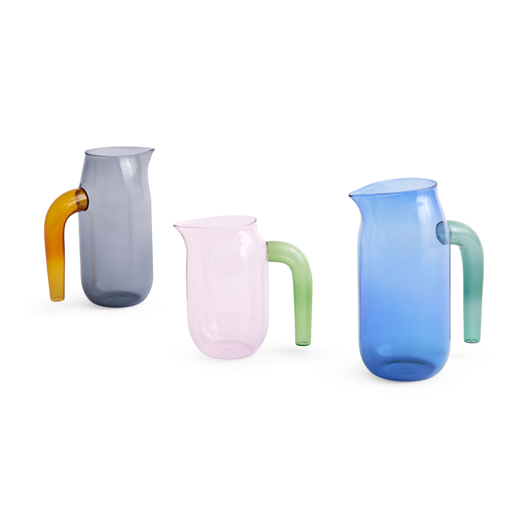HAY Glass Jug - Charcoal – MoMA Design Store