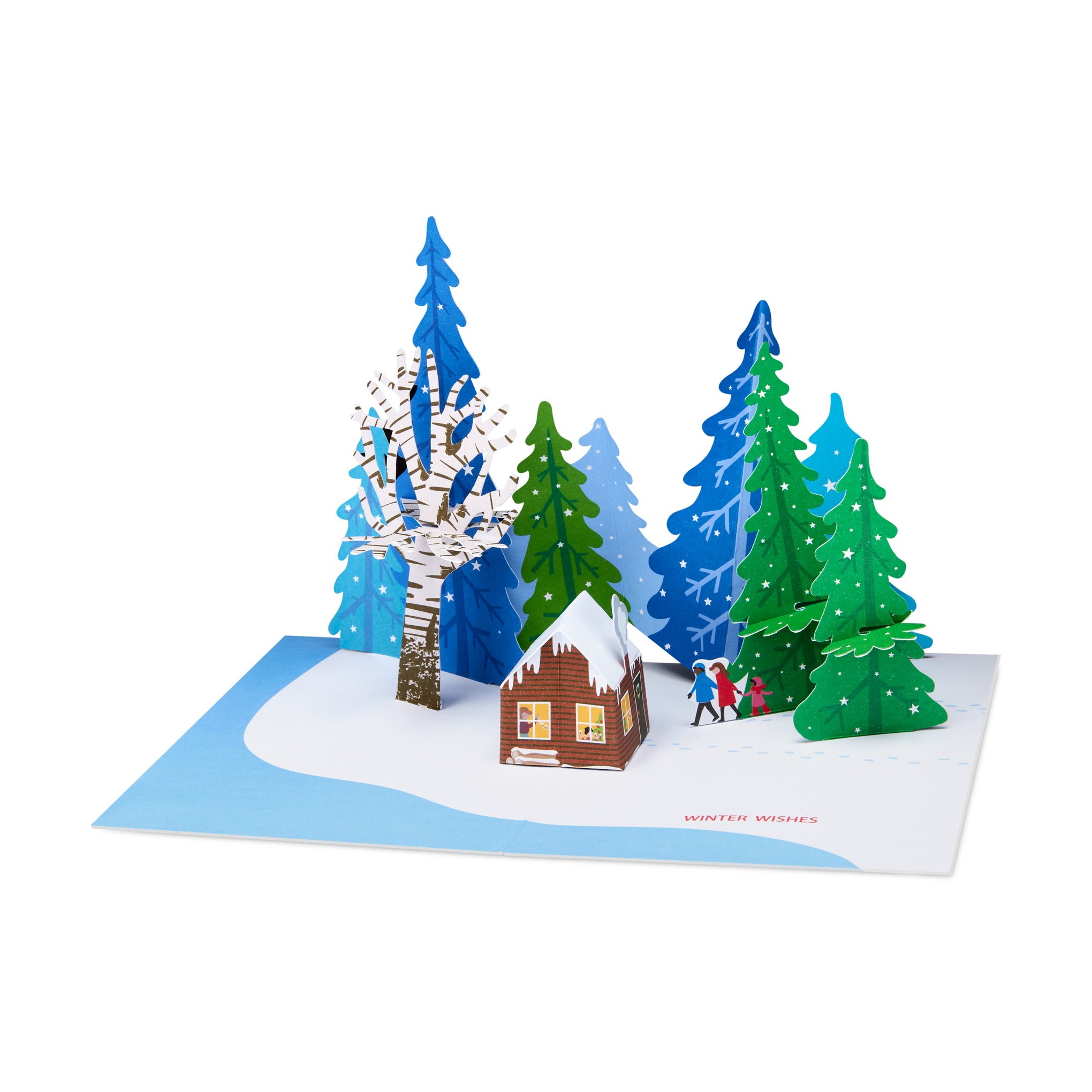 Winter Forest Holiday Pop-Up Cards - Set of 8 – MoMA Design Store